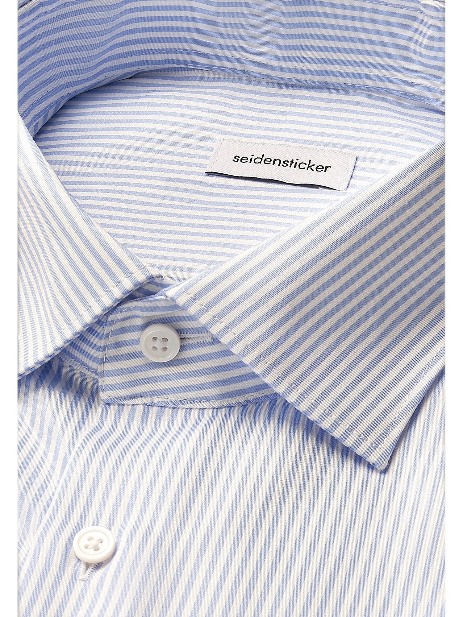 seidensticker Businesshemd »Schwarze Rose«, X-Slim 1/1 Kentkragen Gestreift