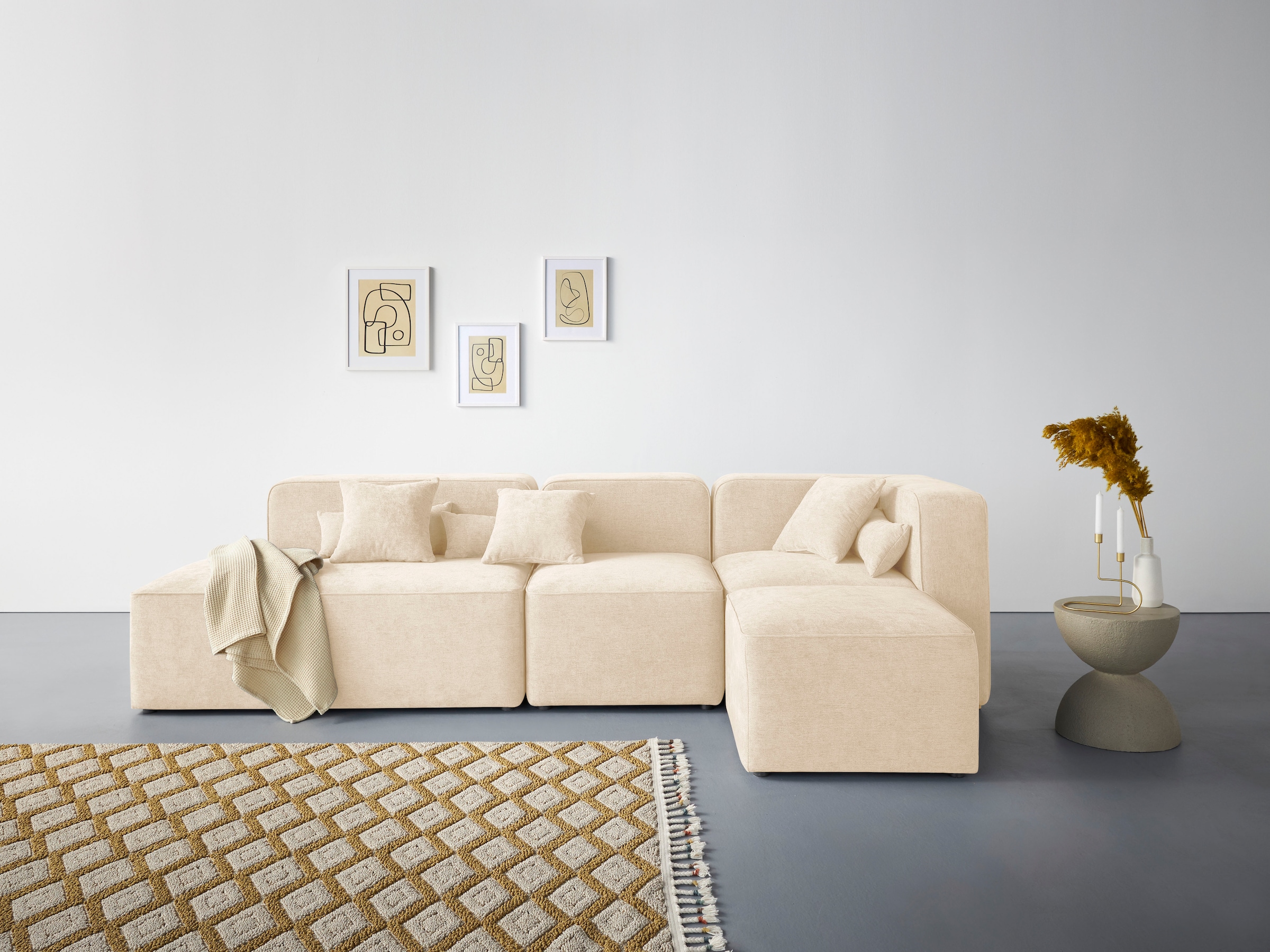 Ecksofa »Sundstrup L-Form«, Modulserie, individuelle Zusammenstellung