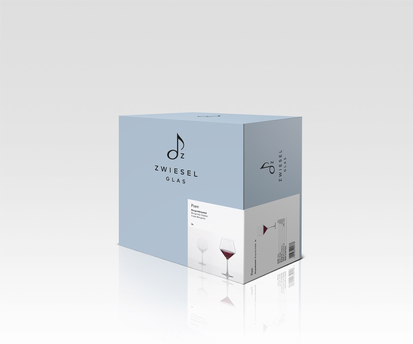 Zwiesel Glas Rotweinglas »Burgundergläser Pure 692 ml 6er Set transparent«