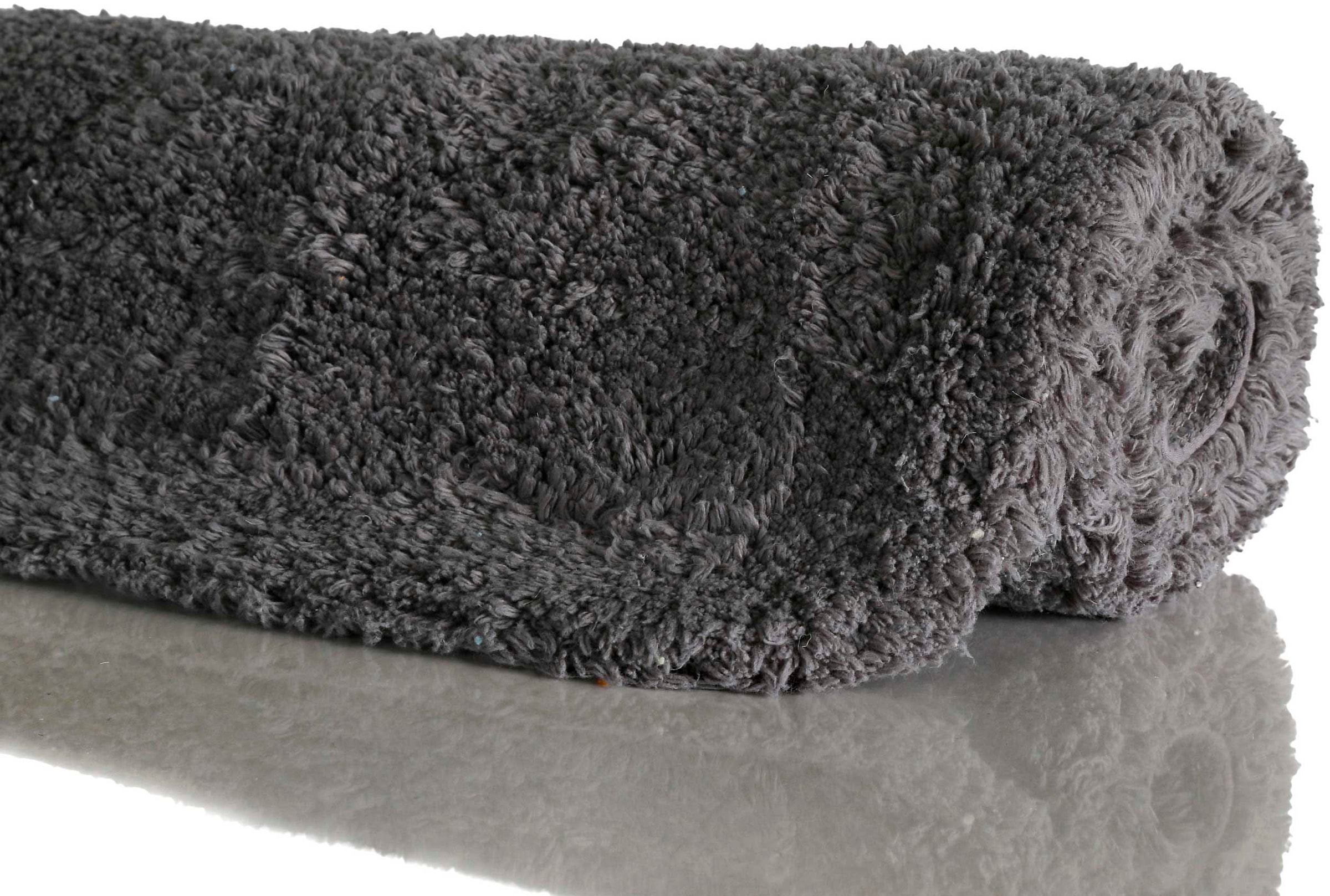 Wecon home Basics Badematte »Ole WB-2721«, fußbodenheizungsgeeignet, 100% Baumwollflor, waschbar, einfarbig, Badezimmerteppich