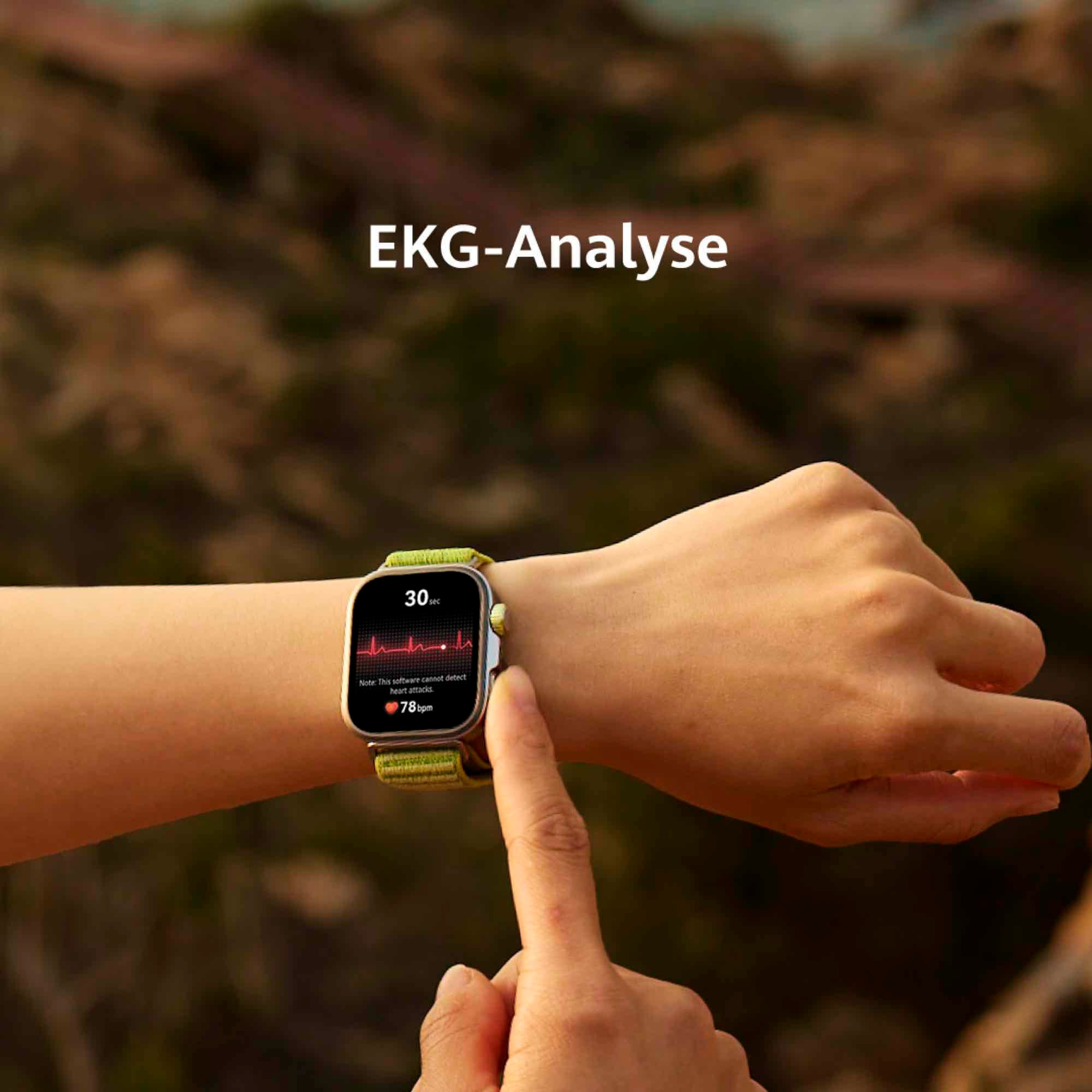 Huawei Smartwatch »WATCH FIT 4 Pro, 1,82 Zoll AMOLED-Farbdisplay«, (4,6 cm / 1,82 Zoll), 4,00 GB, Outdoor-Sport, Saphirglas und Titan, bis zu 10 Tage Akkulaufzeit