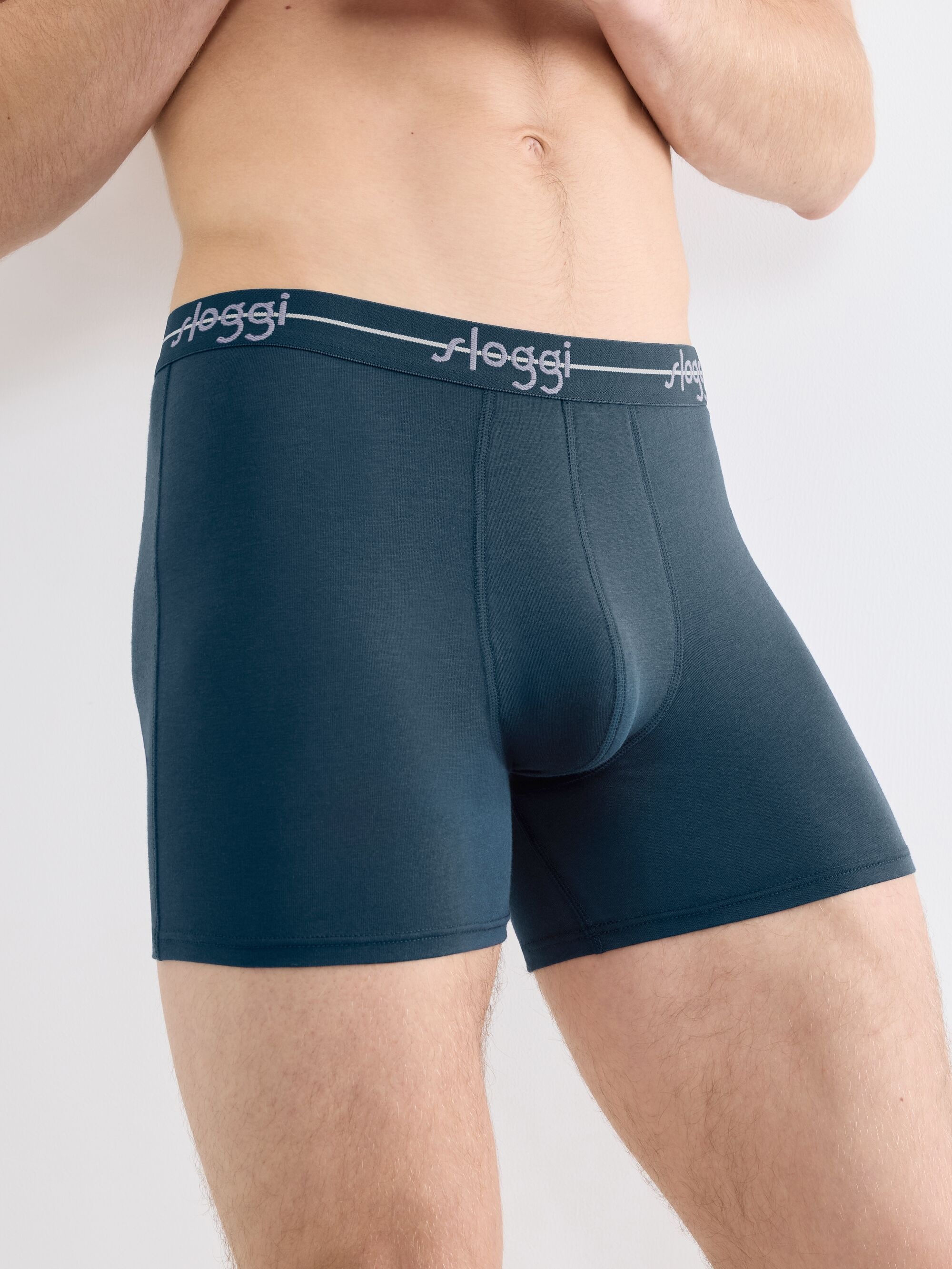 sloggi Boxershorts »men Start« ohne Eingriff, extra weiches Taillenband, Single-Jersey Qualität