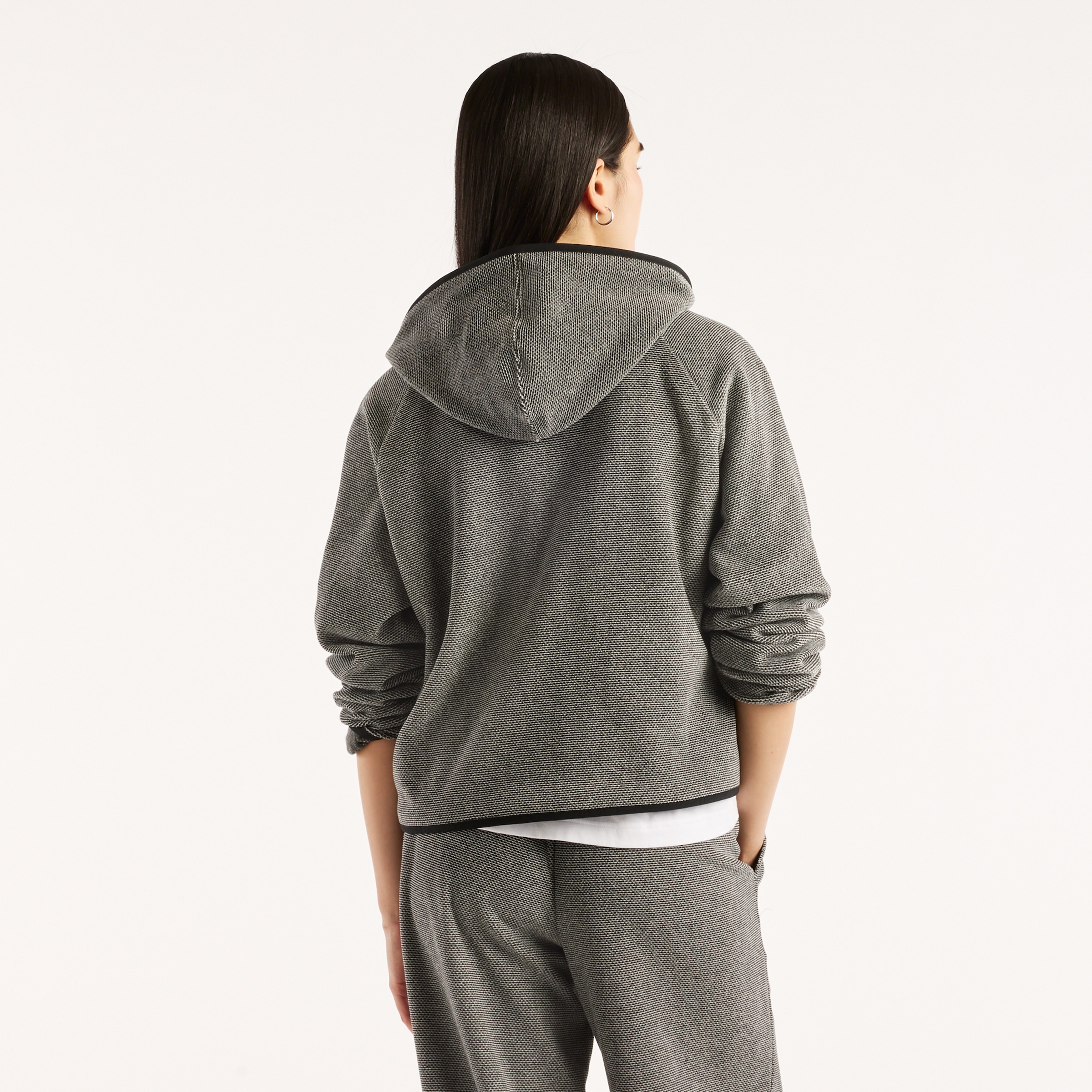 New Balance Trainingsjacke »TEXTURED FLEECE FULL ZIP« für Erwachsene konzipiert, aus Polyester