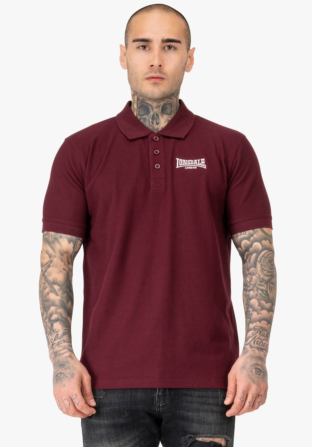 Lonsdale Poloshirt »LINGHOLME«, (Packung, 2 tlg.)