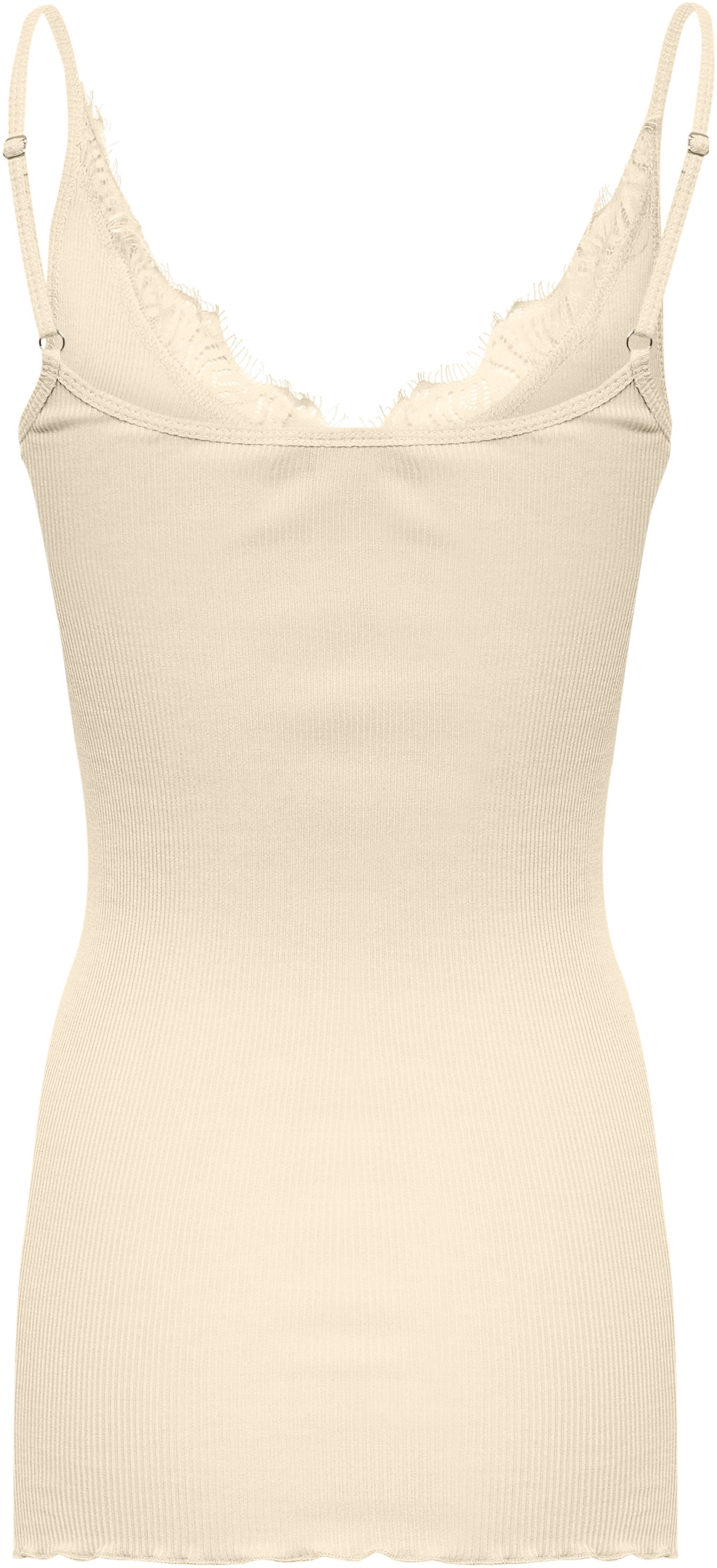 Saint Tropez Spaghettitop »SZ-MAYA STRAP TOP«, mit Seidenanteil