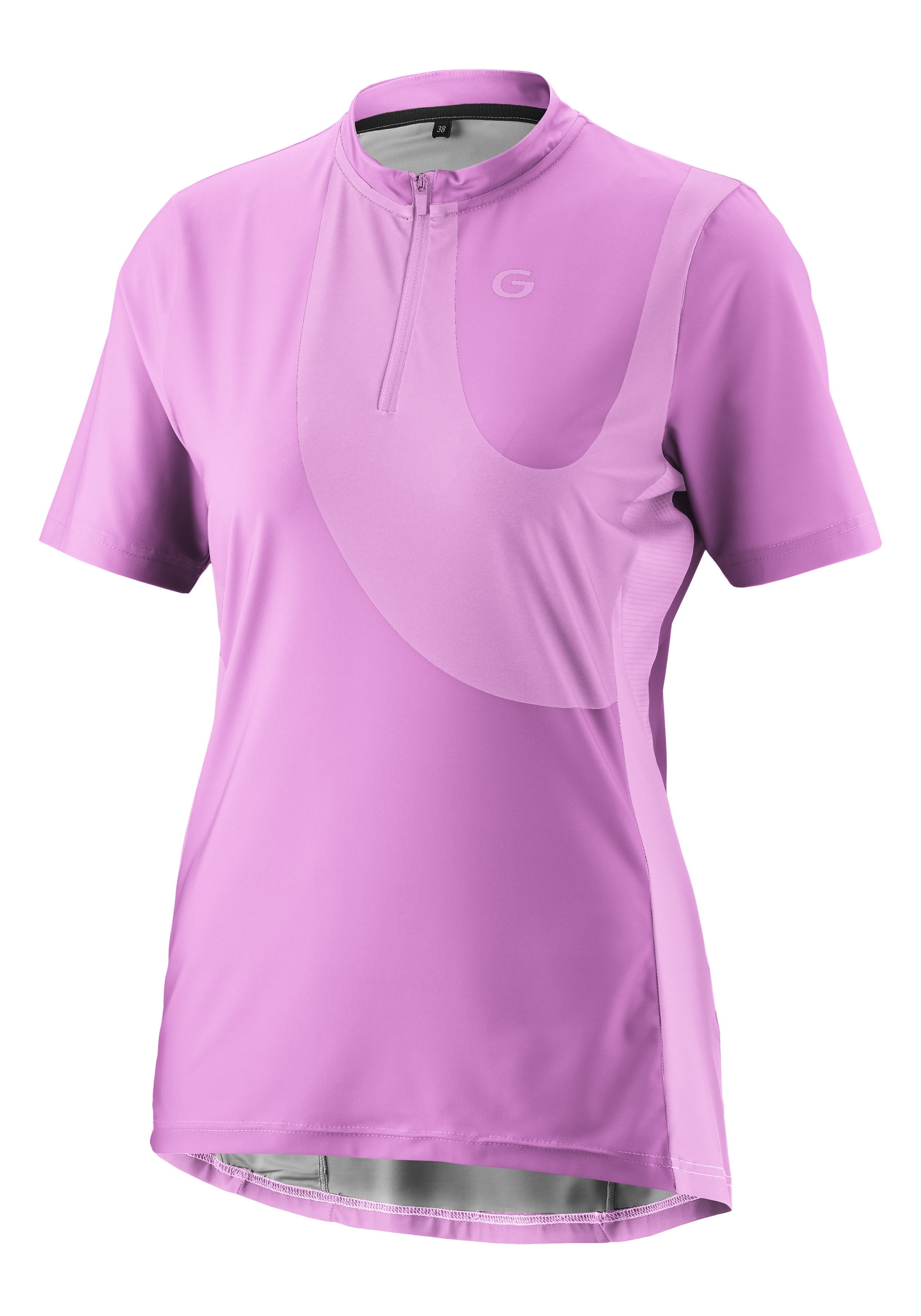 Gonso Radtrikot »Adventure Jersey Halfzip W« Damen Fahrradtrikot, modernes Half-Zip Trikot mit Rückentasche