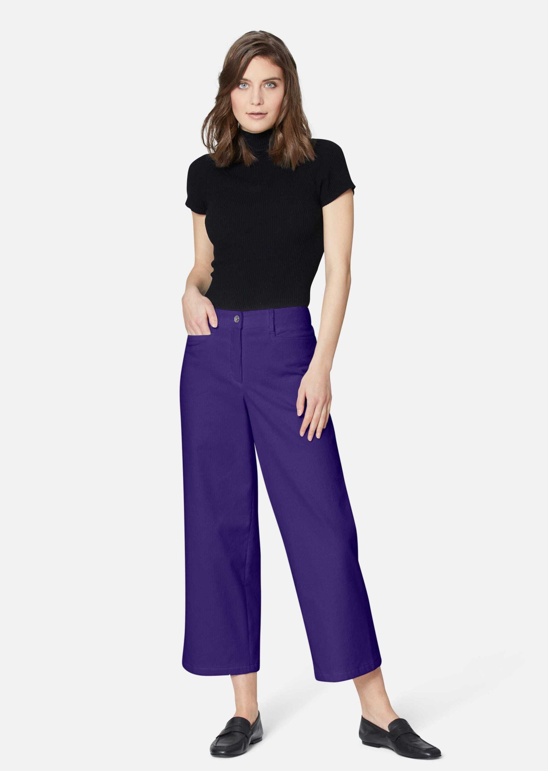 MADELEINE Culotte »Culotte mit Spitze Culotte aus samtweichem Feincord«