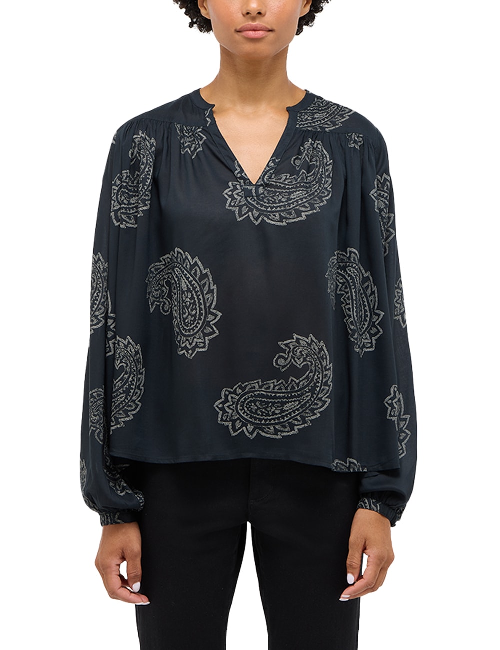 MUSTANG Langarmbluse »Damen Style Feminine«