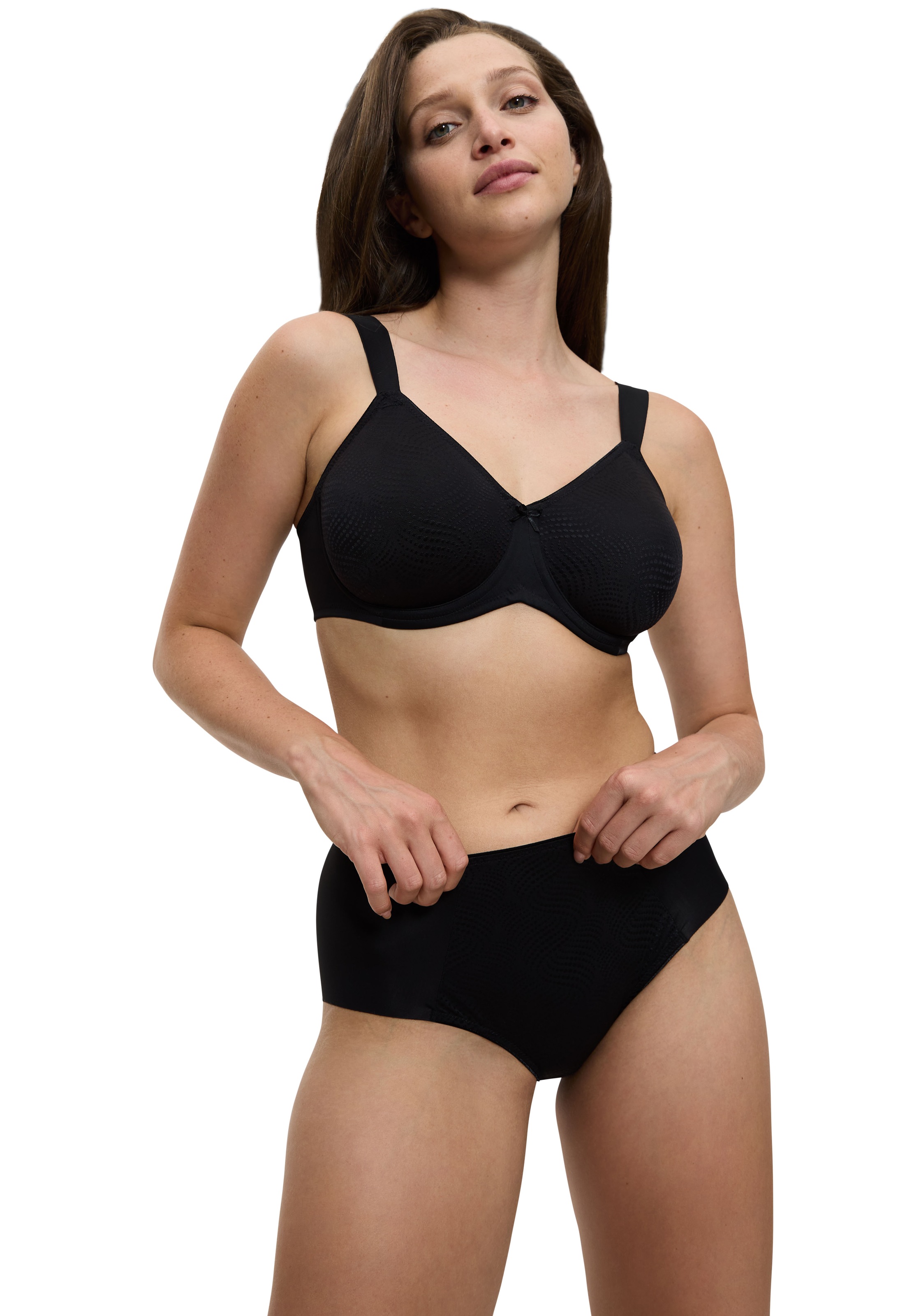 Triumph Slip »Essential Minimizer Hipster X«, schimmerndes Jacquardmuster