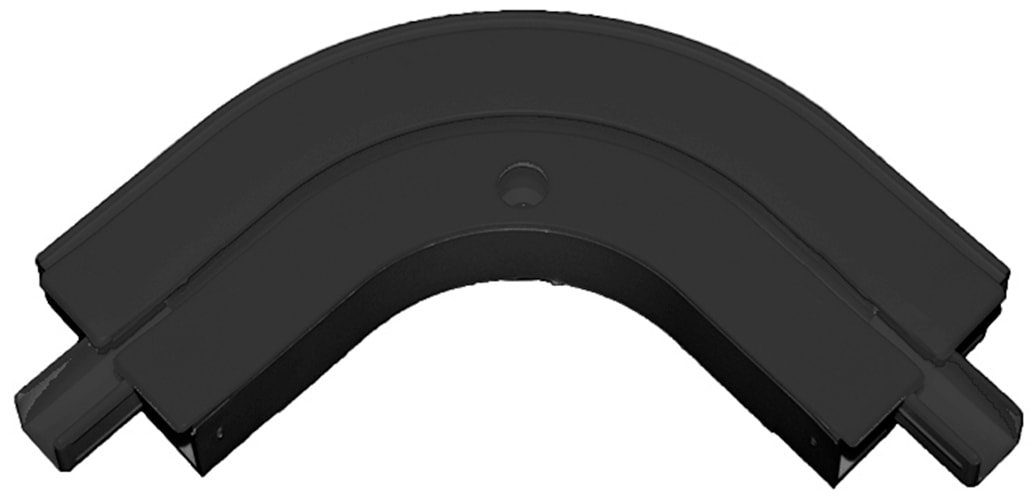 SN DECO GROUP Gardinenschiene »Aussenbogen für Vorhangschiene SH« 1 läufig-läufig