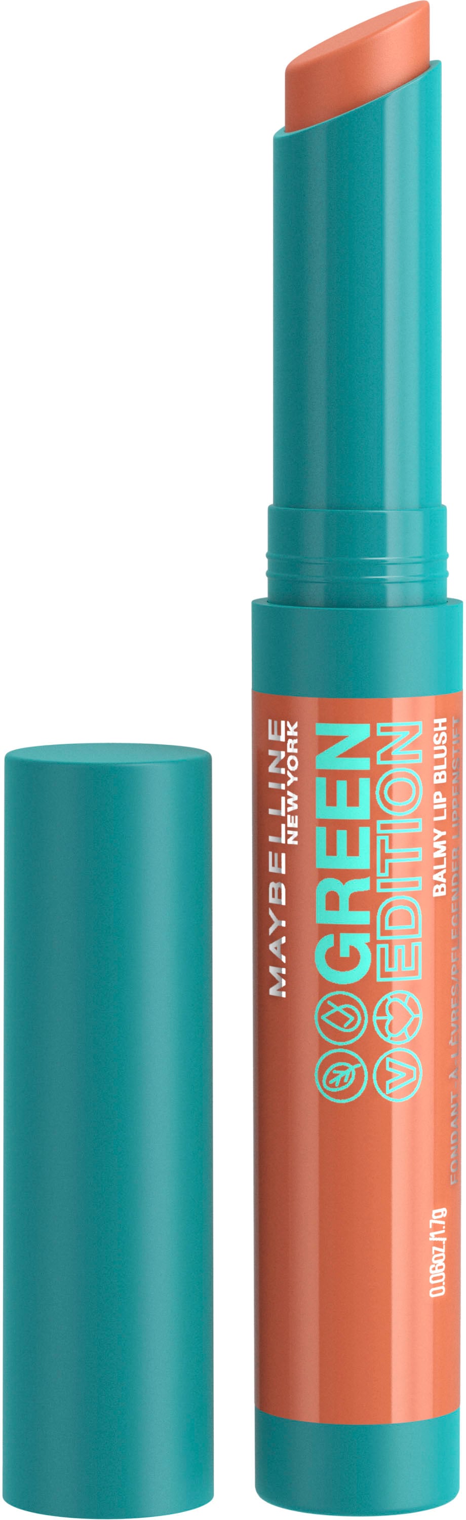 Lippenstift »Green Edition Balmy Lip Blush«, mit natürlichen Inhaltstoffen