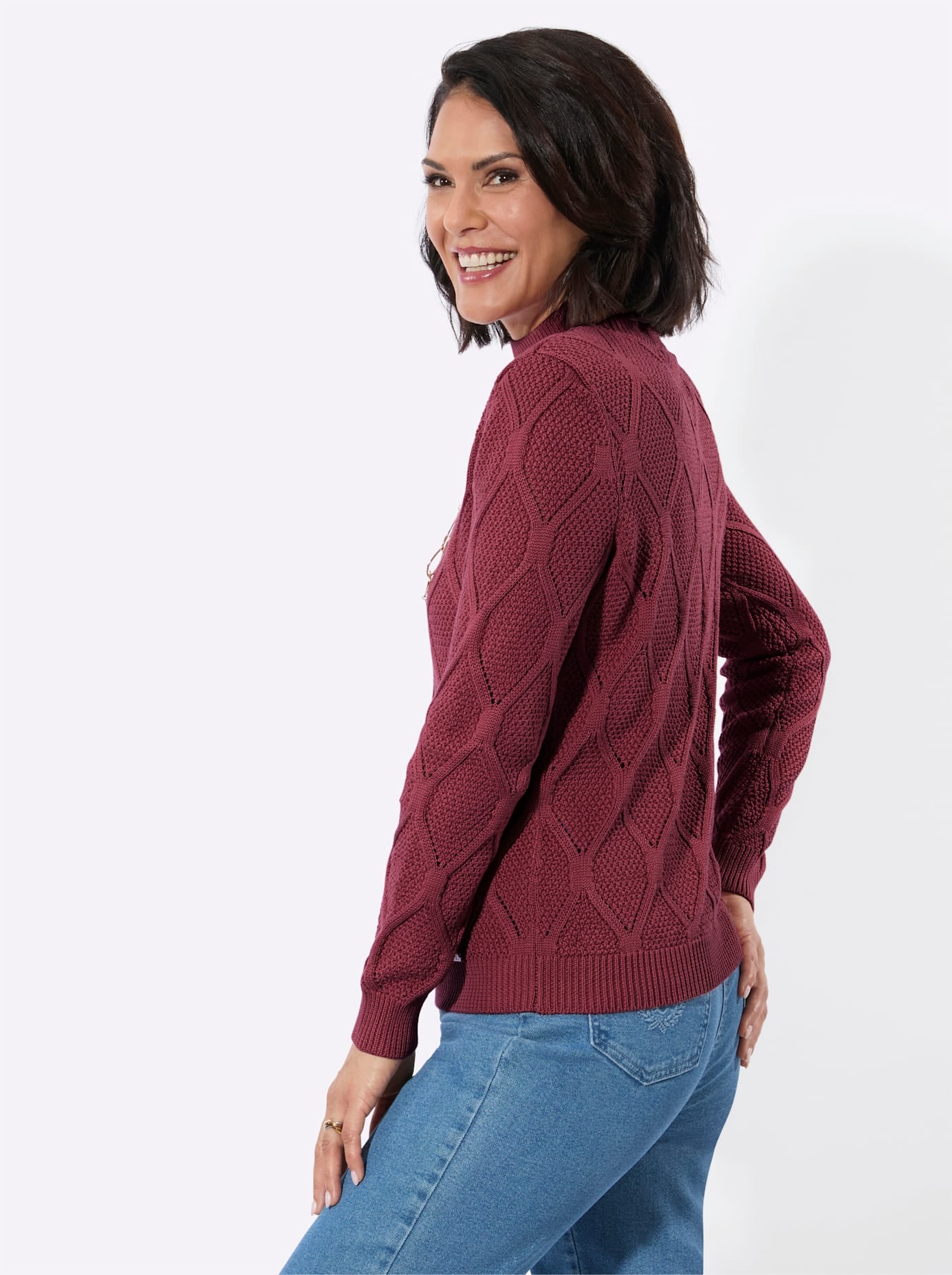 Casual Looks Stehkragenpullover »Stehkragen-Pullover«