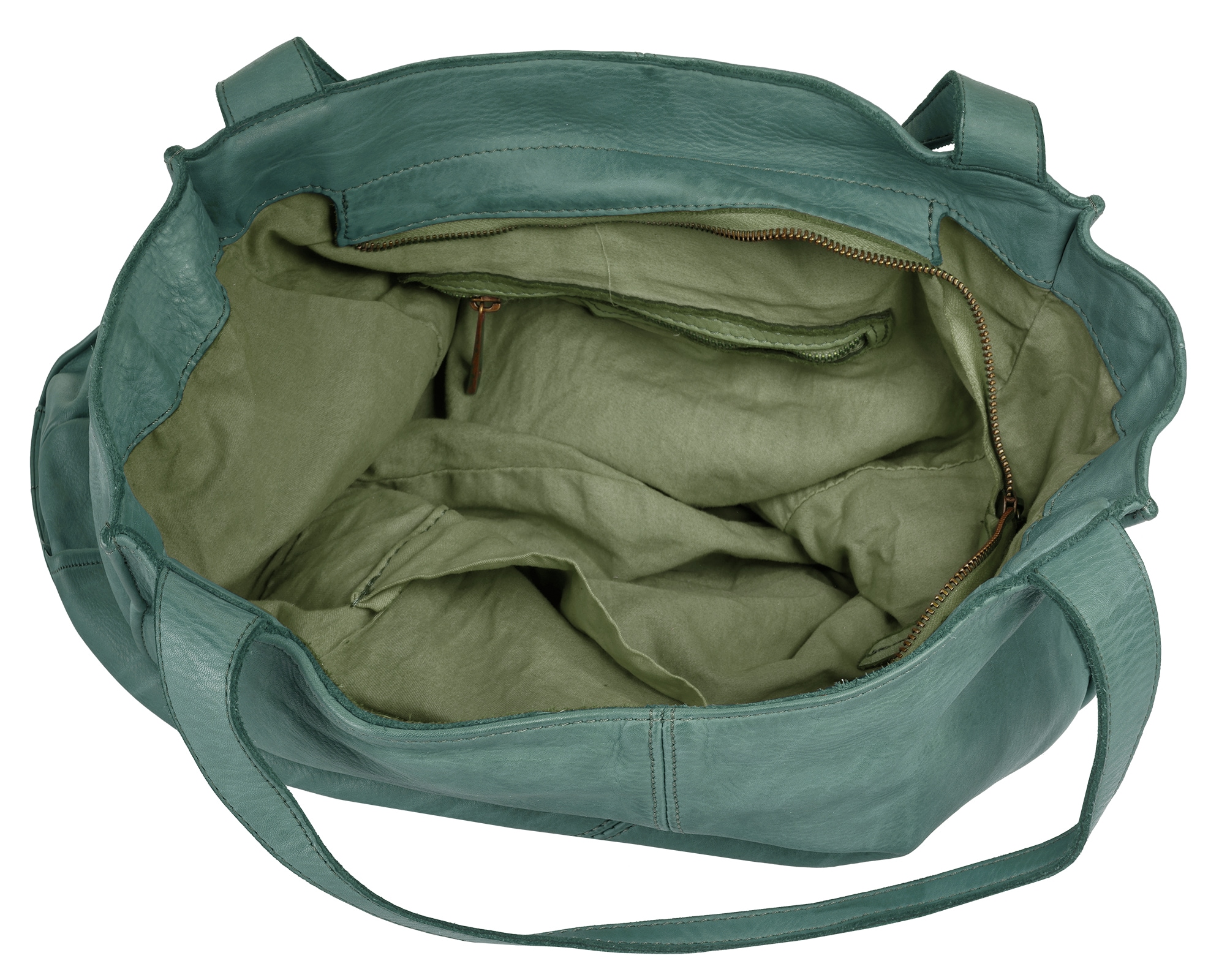 Samantha Look Shopper, echt Leder, Made in Italy