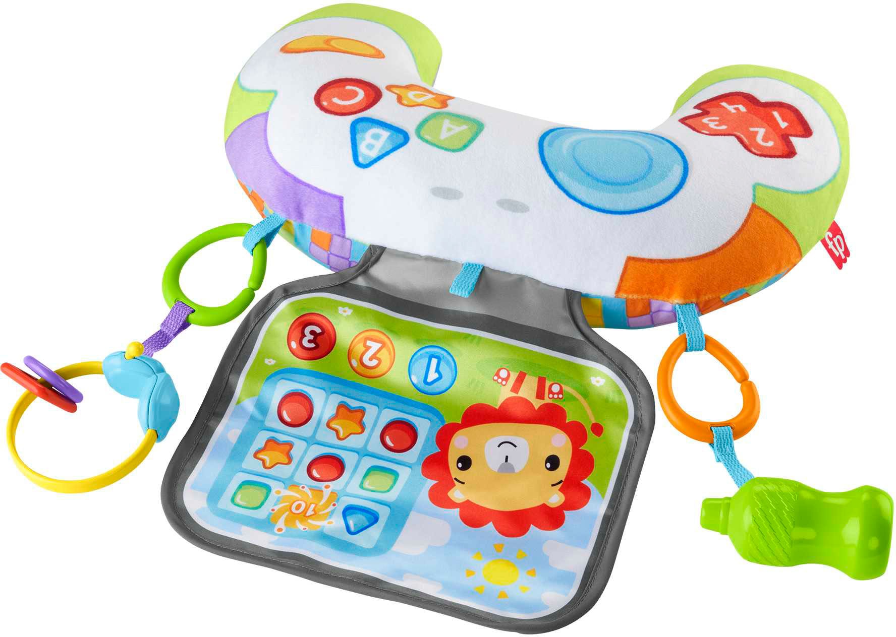 online Fisher-Price® »Babys in Bauchlage Sensorik-Spielzeug Spielkissen«, Greifspielzeug Controller | der OTTO