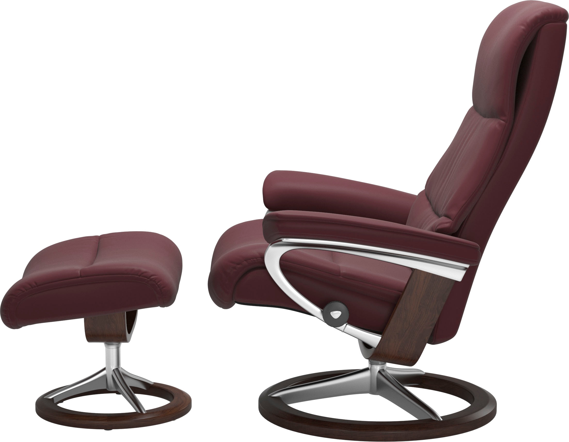Stressless® Relaxsessel »View« mit Signature Base, Größe M,Gestell Braun
