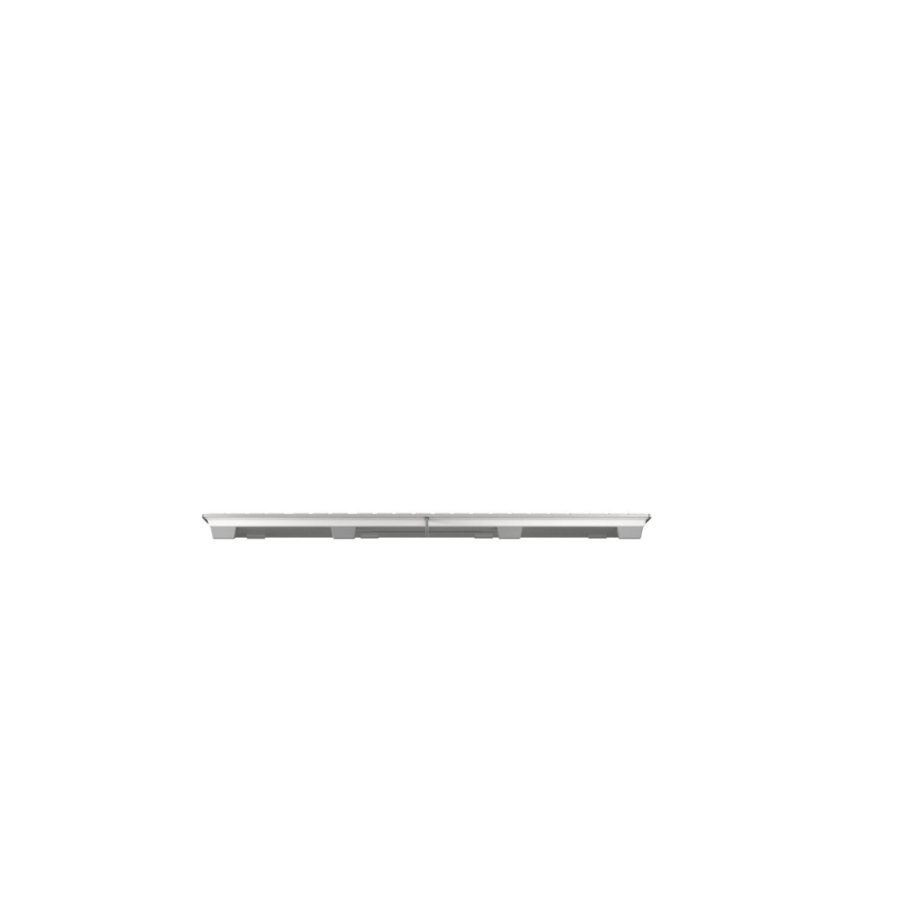 Cherry Tastatur »KC 6000 SLIM für MAC Kabelgebundene Tastatur, Silber/ Weiß, USB«