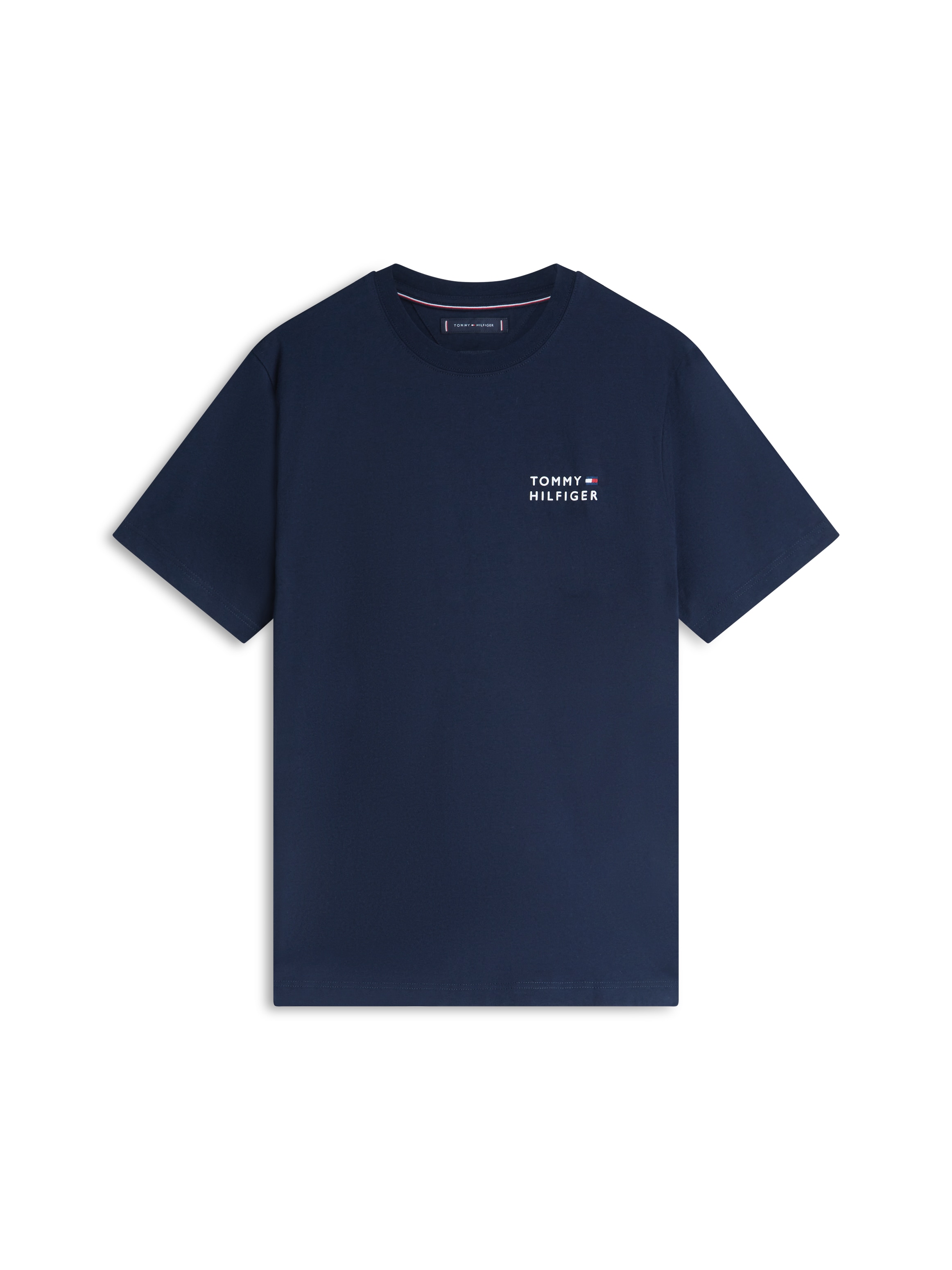 Tommy Hilfiger T-Shirt »BRAND LOVE EMBRO STACK« mit großem Rückenprint, regular fit