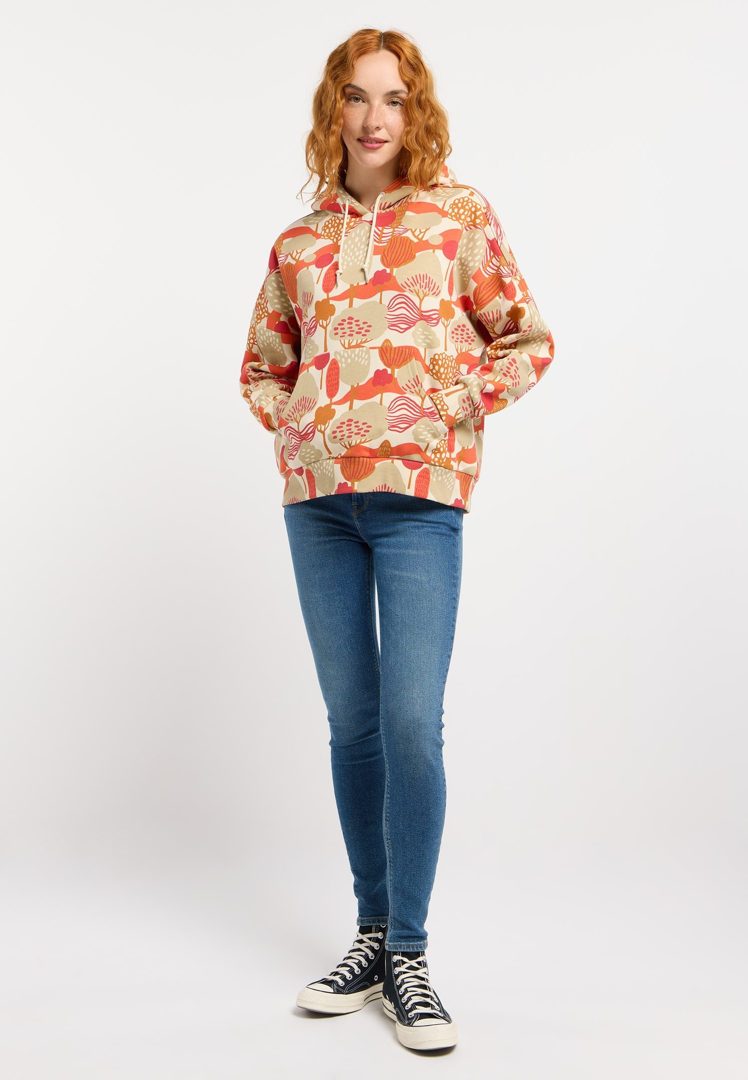 Ragwear Kapuzensweatshirt »PIRITA PRINT«
