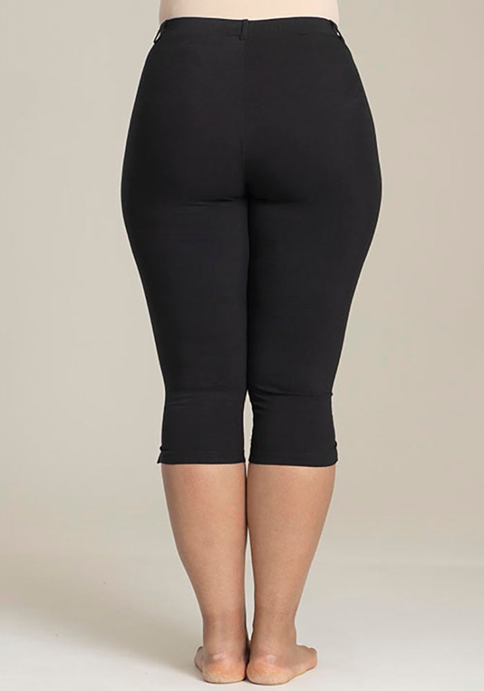 SANDGAARD Caprileggings, mit Elasthan und Schlitz