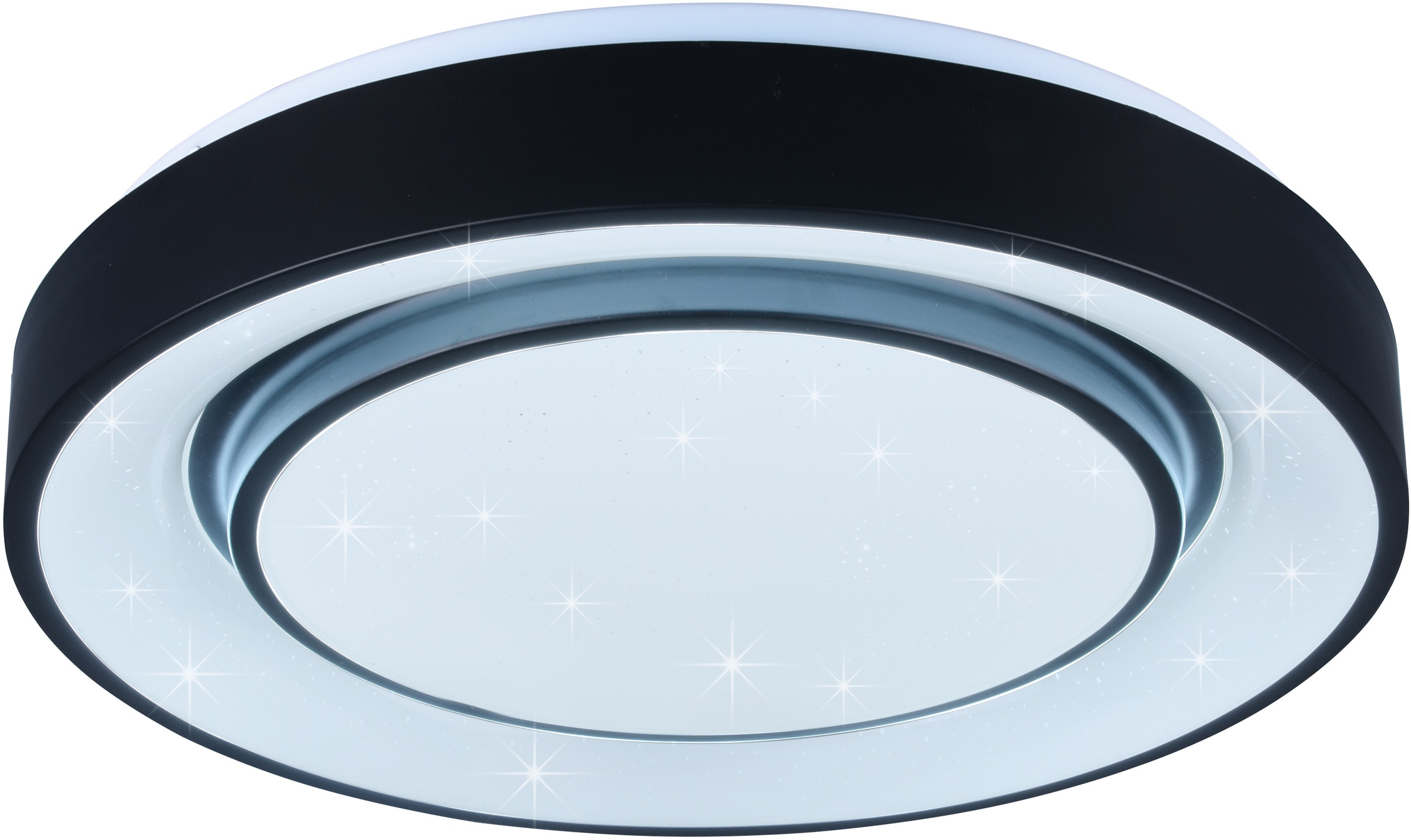 REALITY Leuchten LED Deckenleuchte »Mona«, 1 flammig, Leuchtmittel LED-Modul | LED fest integriert, WiZ Smarthome Deckenlampe Ø 38cm Steuerung per App RGB + CCT, dimmbar