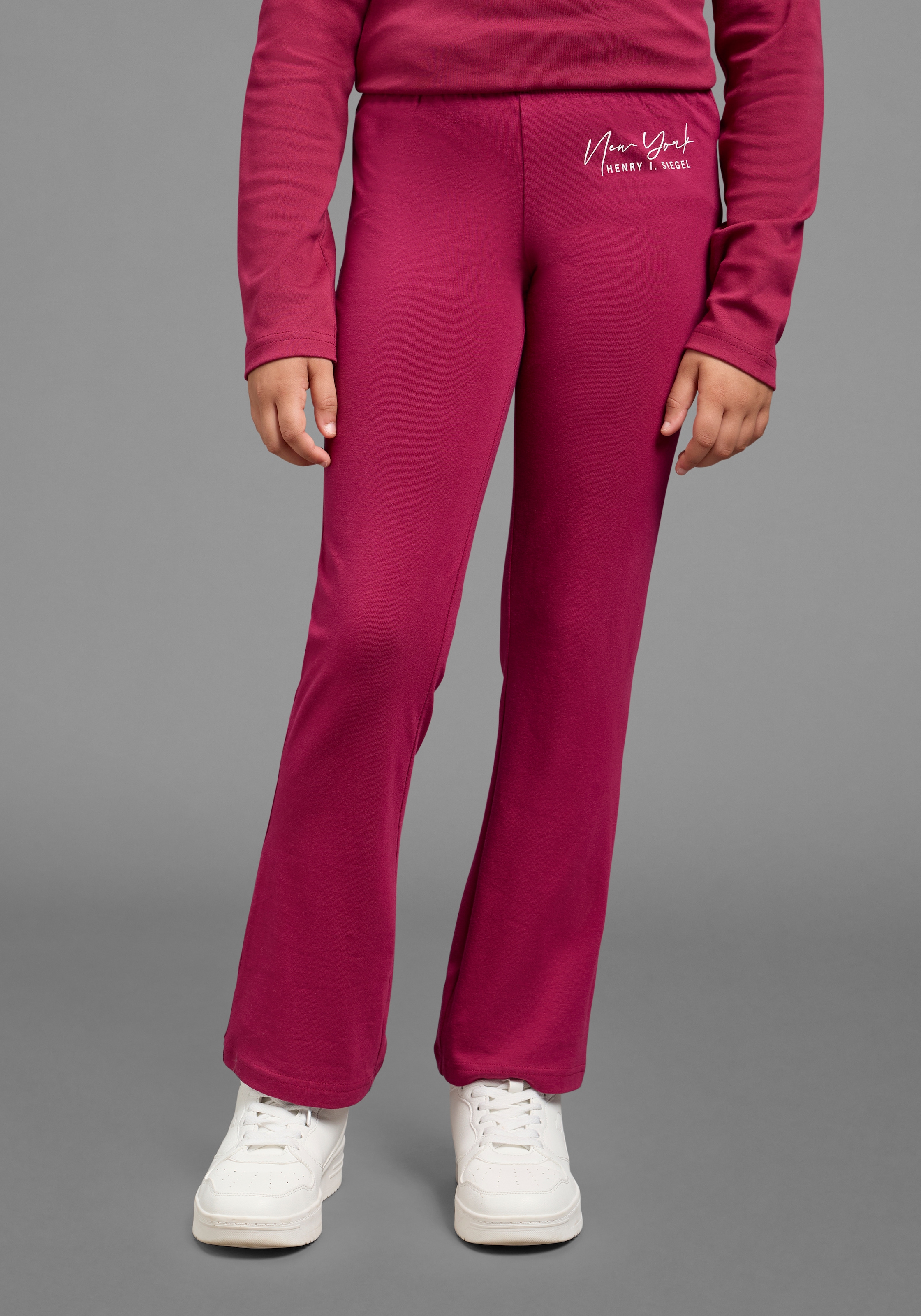 H.I.S Leggings »2er Packung Leggings mit Schlag für Mädchen«  Für TEENS. 2er Packung Jazzpants