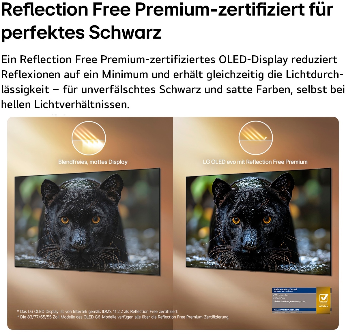LG OLED-Fernseher »OLED65G67LW« 164 cm/65 ″ Smart-TV