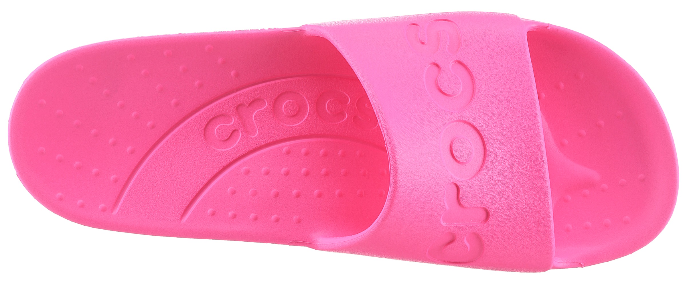 Crocs Pantolette »Crocs Slide«, Badeschuh, Schlappen, Strandschuh mit bequemem Fußbett