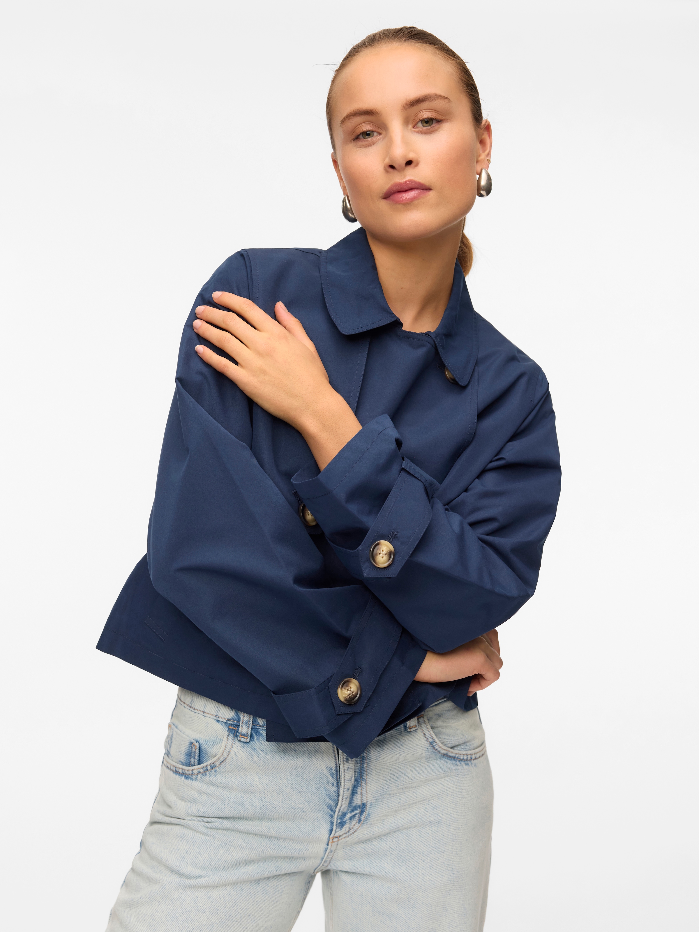 Vero Moda Kurzjacke »VMZOAMARIE SHORT TRENCHCOAT ENT«
