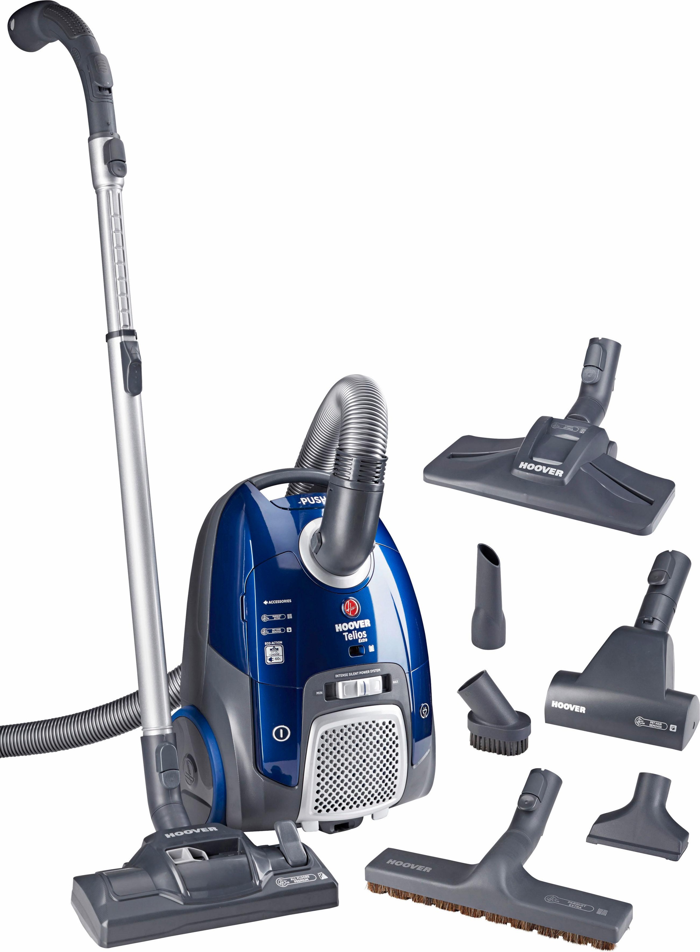 Bodenstaubsauger Telios Extra TX50PET, 550 Watt, mit Beutel