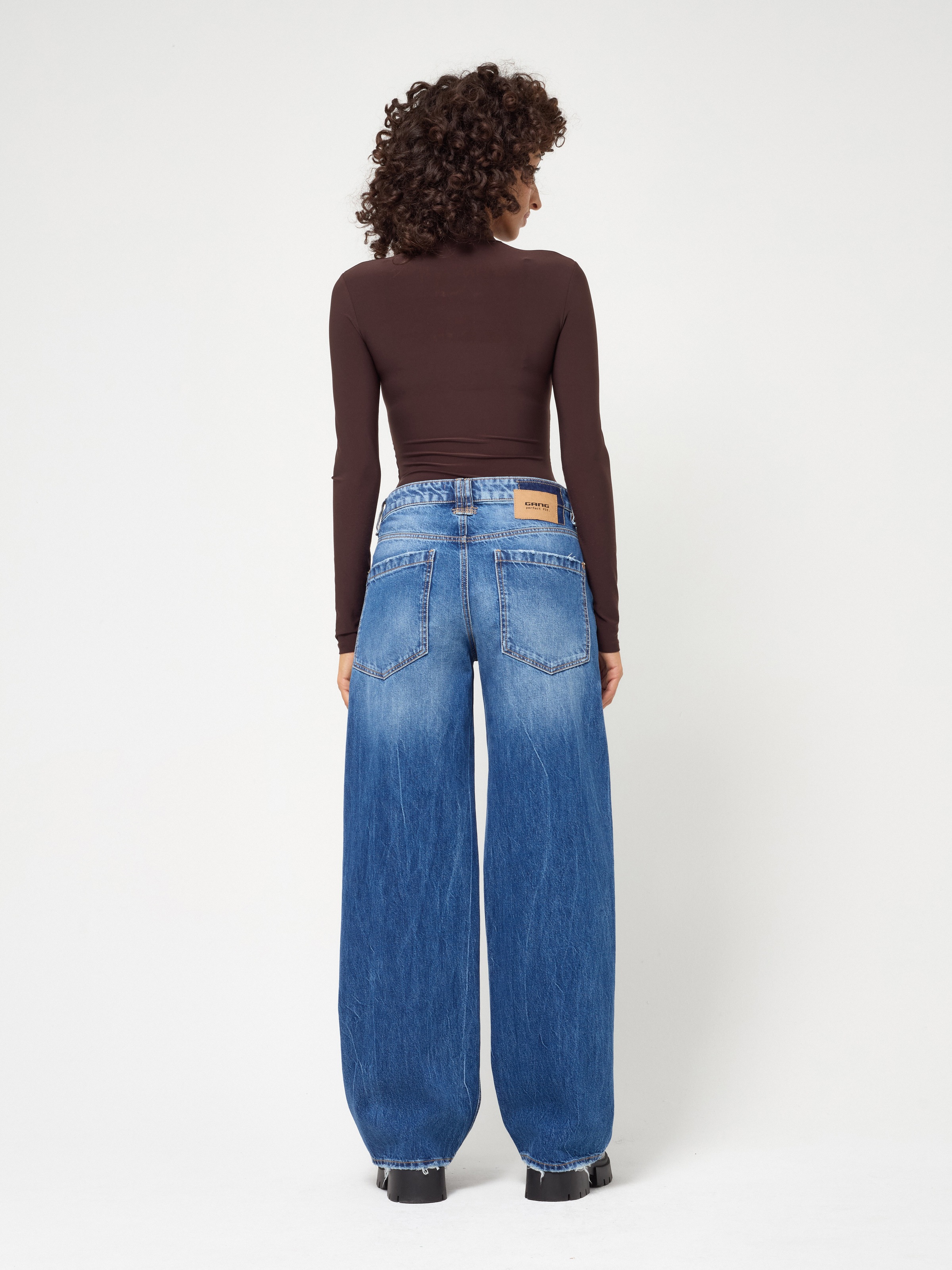 GANG 5-Pocket-Jeans »94CORA« im Baggy Fit mit niedriger Leibhöhe