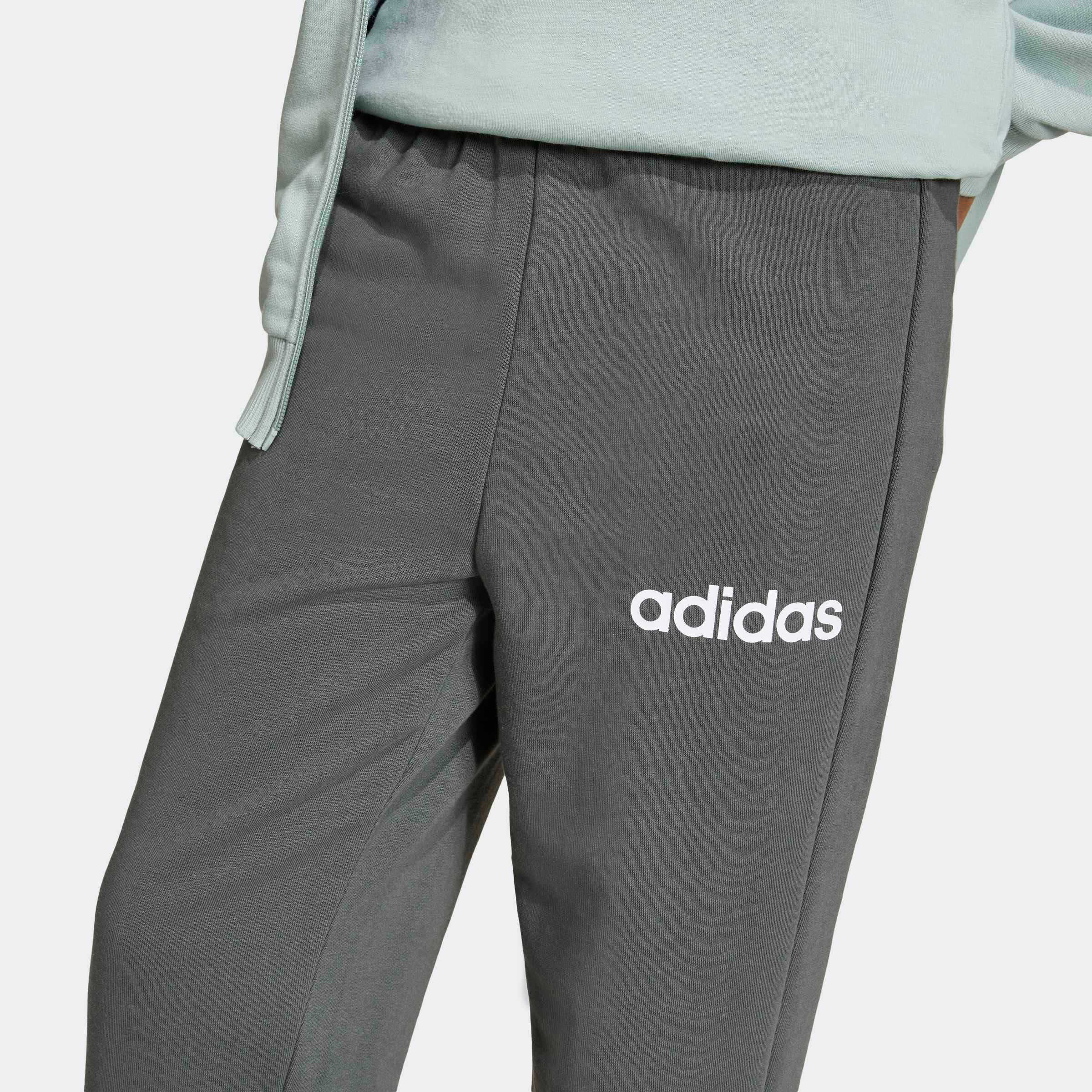 adidas Sportswear Trainingsanzug »ESSENTIALS KINDER« 2 tlg. zweiteilig, aus Baumwolle und Polyester, weiches French Terry