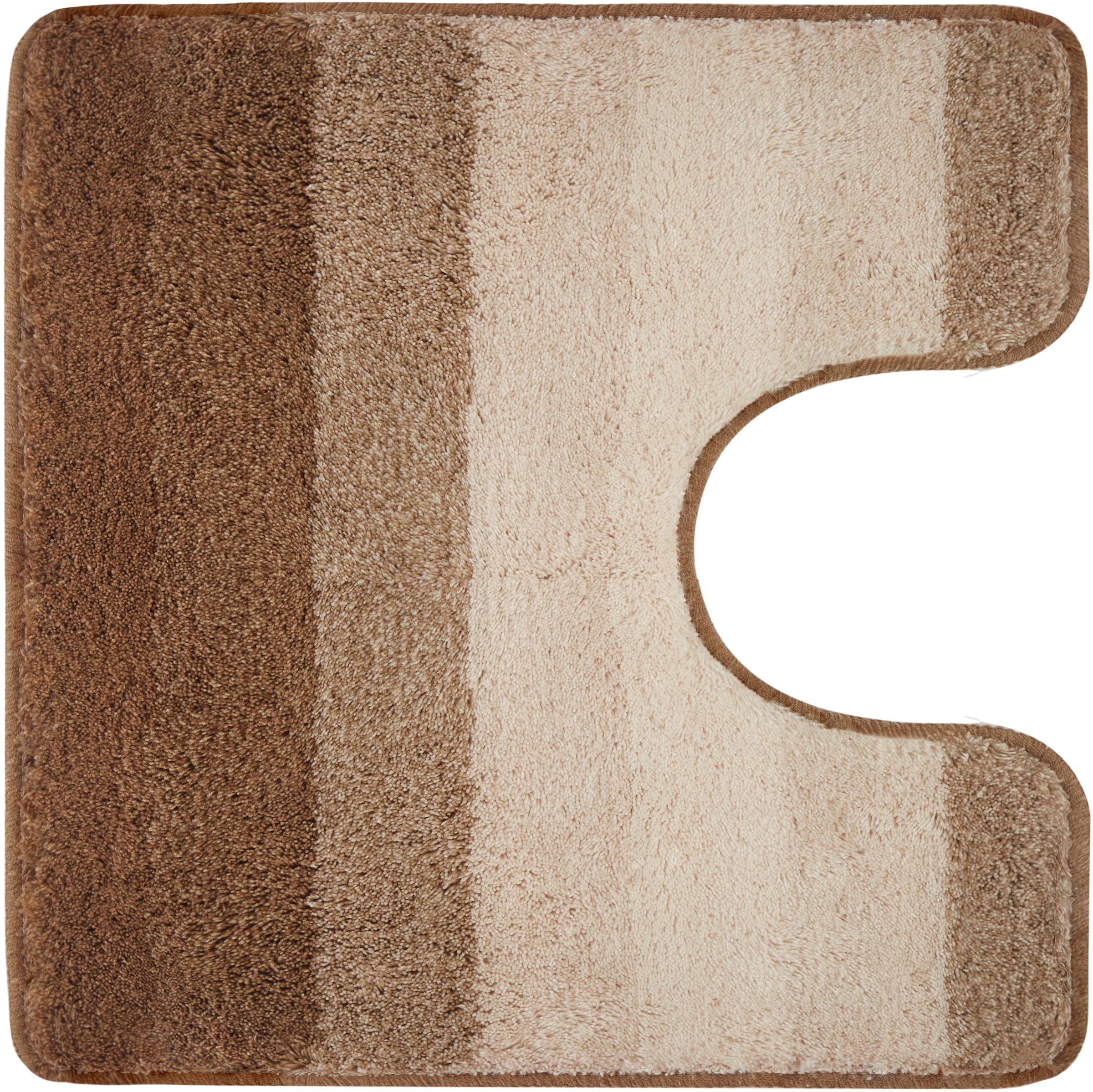 MEUSCH Badematte »Palace« Höhe 23 mm rutschhemmend beschichtet fußbodenheizungsgeeignet Badteppich, gestreift, mit Farbverlauf, waschbar