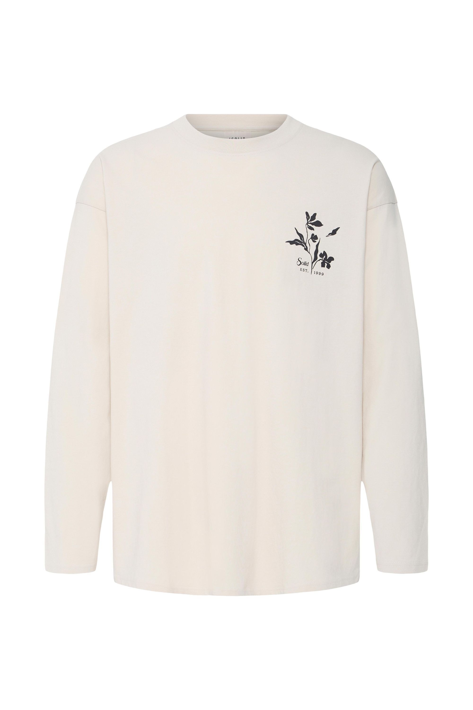 !Solid Langarmshirt »Langarmshirt SDAmon Oversized«