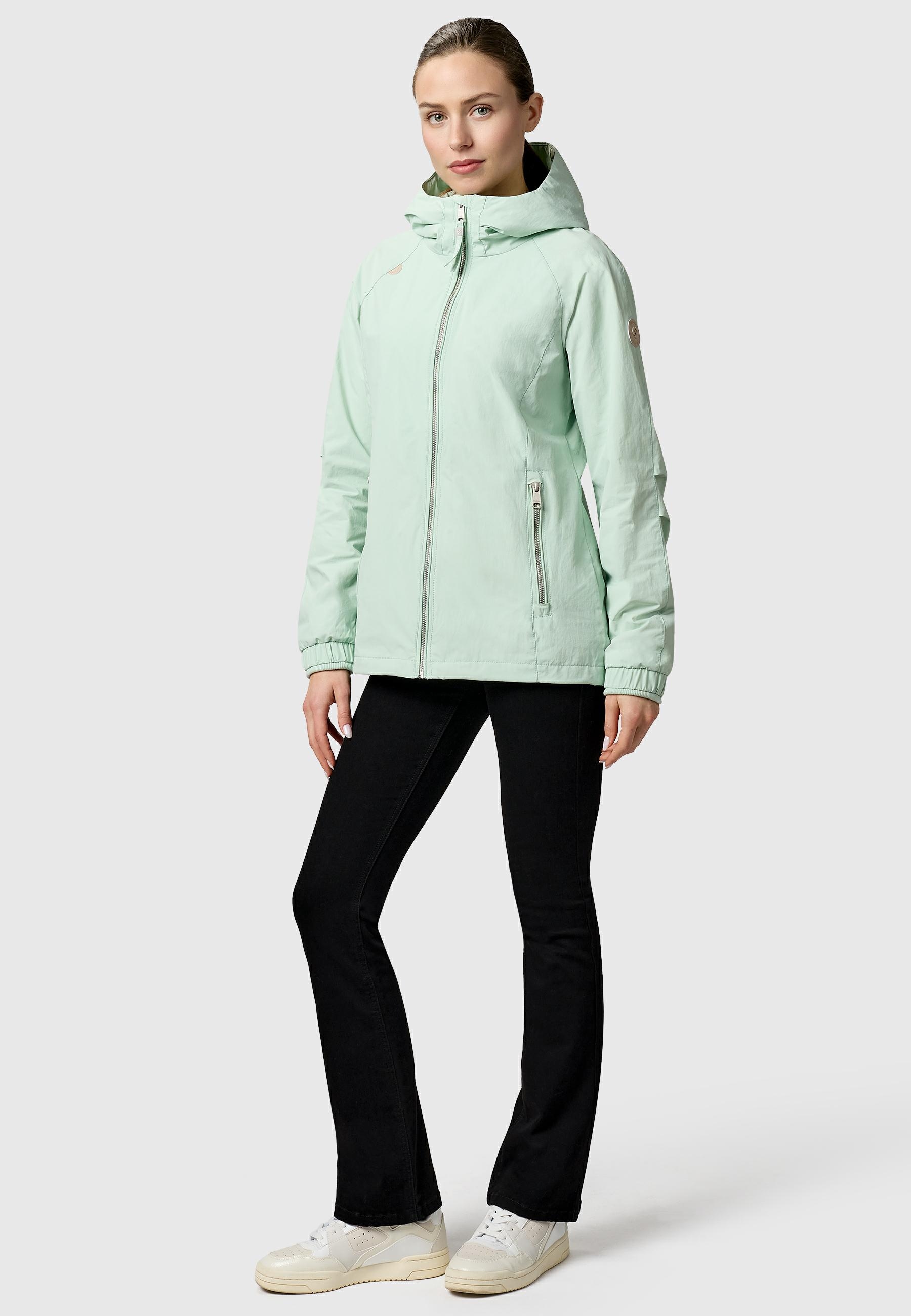 Ragwear Funktionsjacke »Funktionsjacke Dizzea« mit Kapuze Wasserdichte und atmungsaktive Übergangsjacke