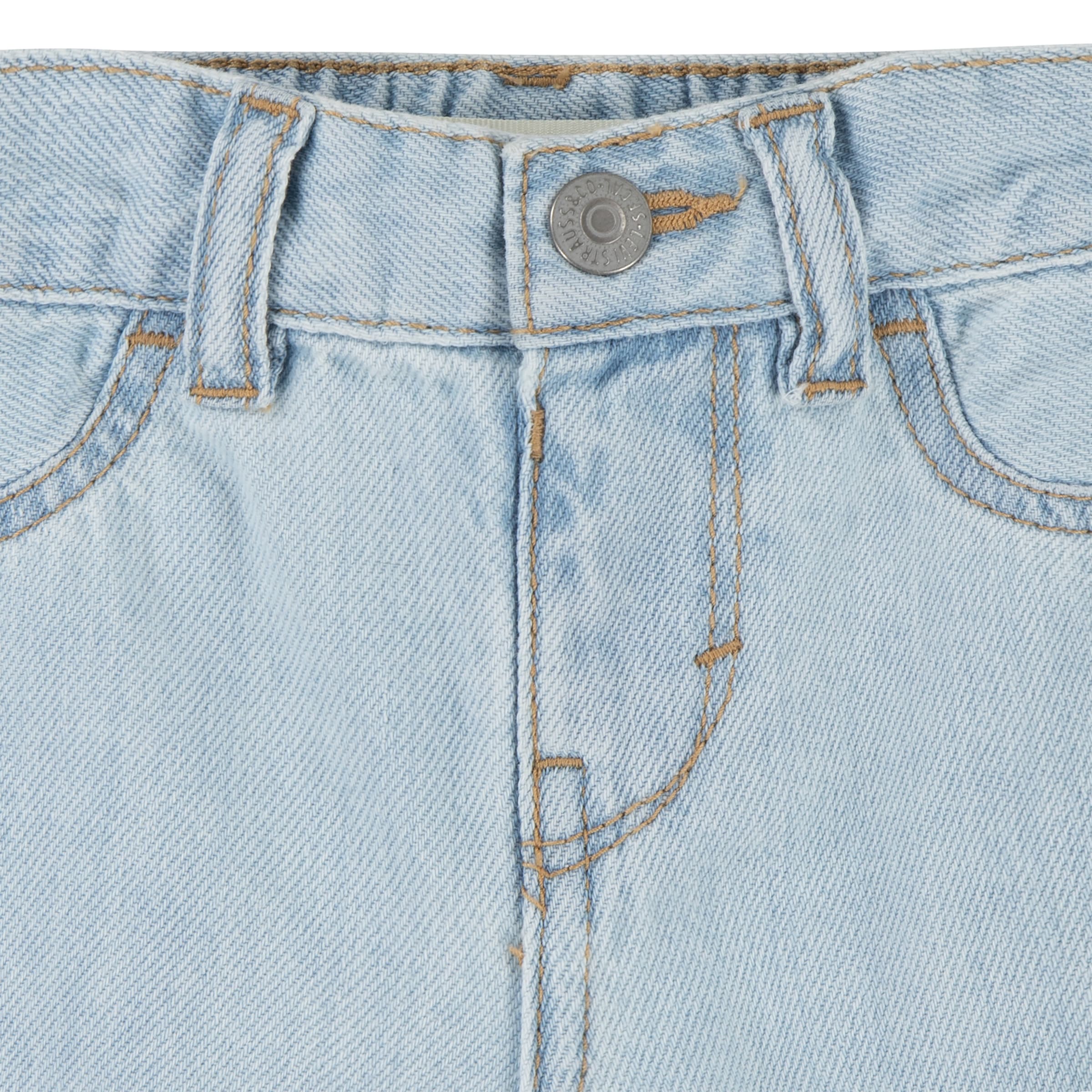 Levi's® Kids Shirt, Hose & Jäckchen »LVG BOMBER TEE AND WIDE PANT S«, mit Blumenstickerei, Colorblock-Design