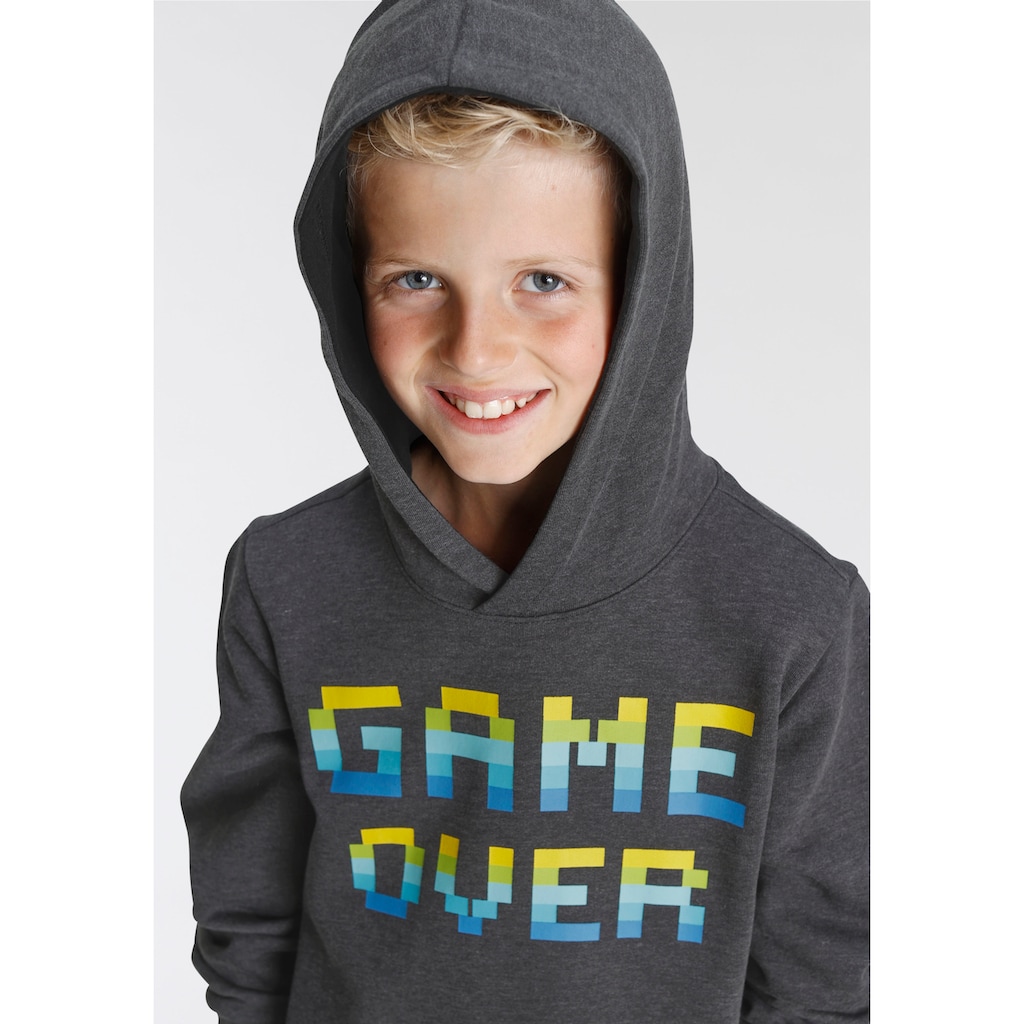 KIDSWORLD Kapuzensweatshirt »GAME OVER«