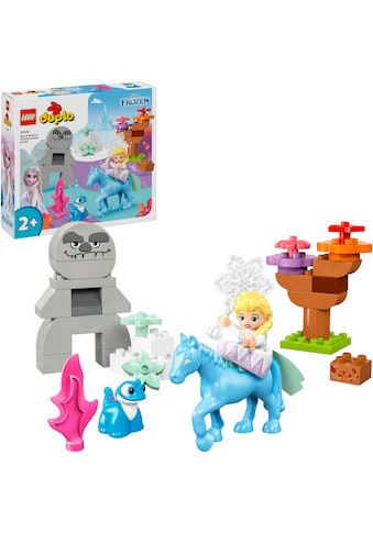 Konstruktionsspielsteine »Elsa und Bruni im Zauberwald (10418), LEGO® DUPLO Disney™«,...