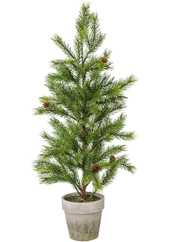 Creativ deco Künstlicher Weihnachtsbaum, Im Topf kaufen