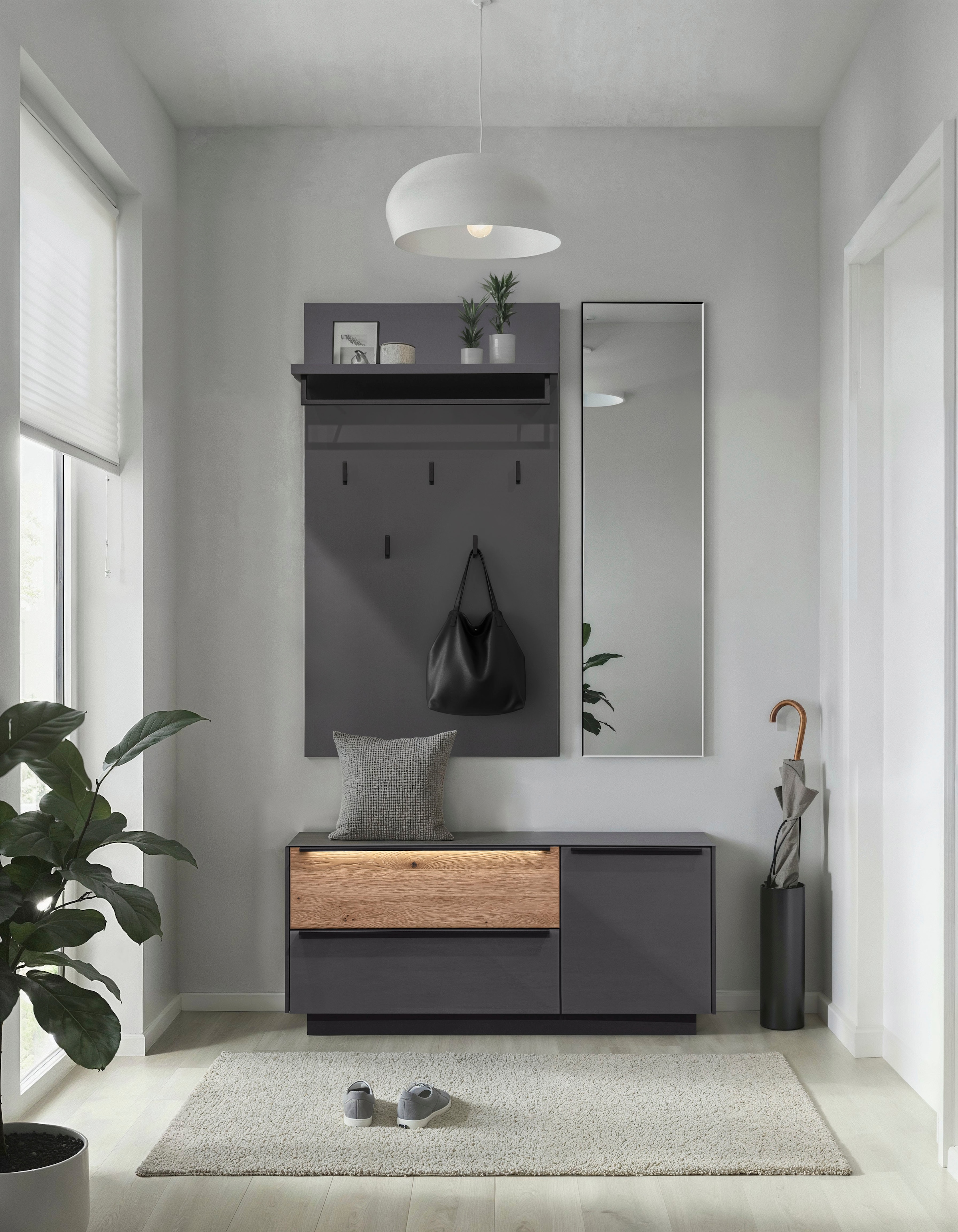 Mäusbacher Garderobenspiegel »Nova Dielen« Spiegel mit Steilfacette, wahlweise BHT 32x123 cm/104x64 cm
