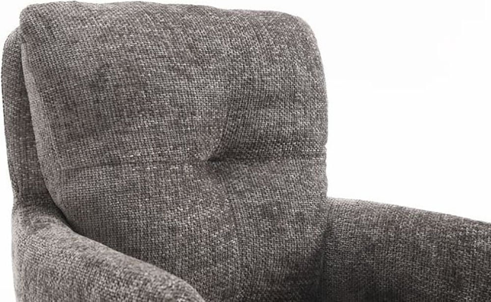 Home affaire Esszimmerstuhl »Valldemossa«, (Set), 2 St., Boucle, pflegeleichter Boucle Bezug, mit schwarzen Metallbeinen, Breite 60 cm