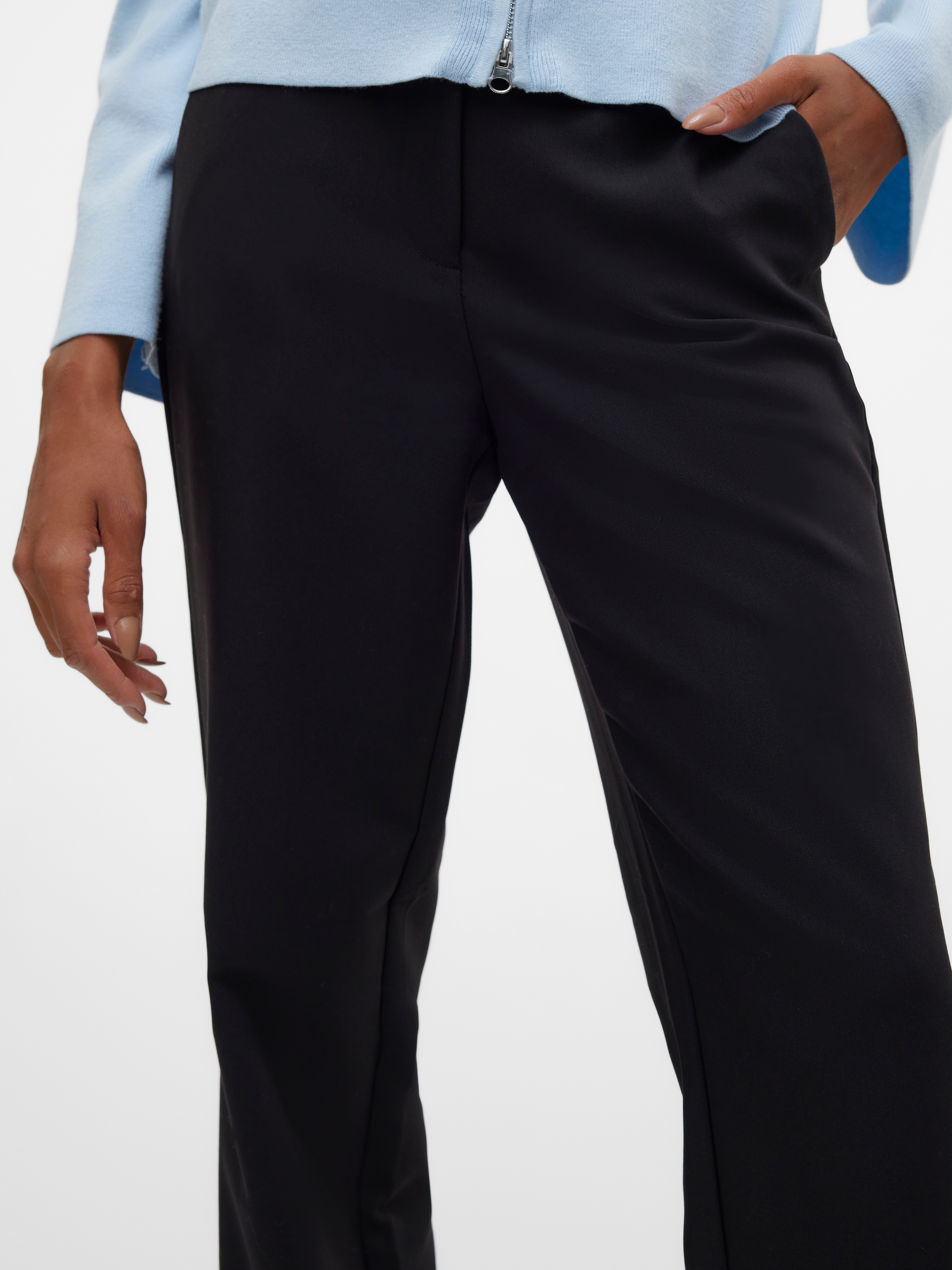 Vero Moda Anzughose »VMCLAIR MW STRAIGHT PANT NOOS«