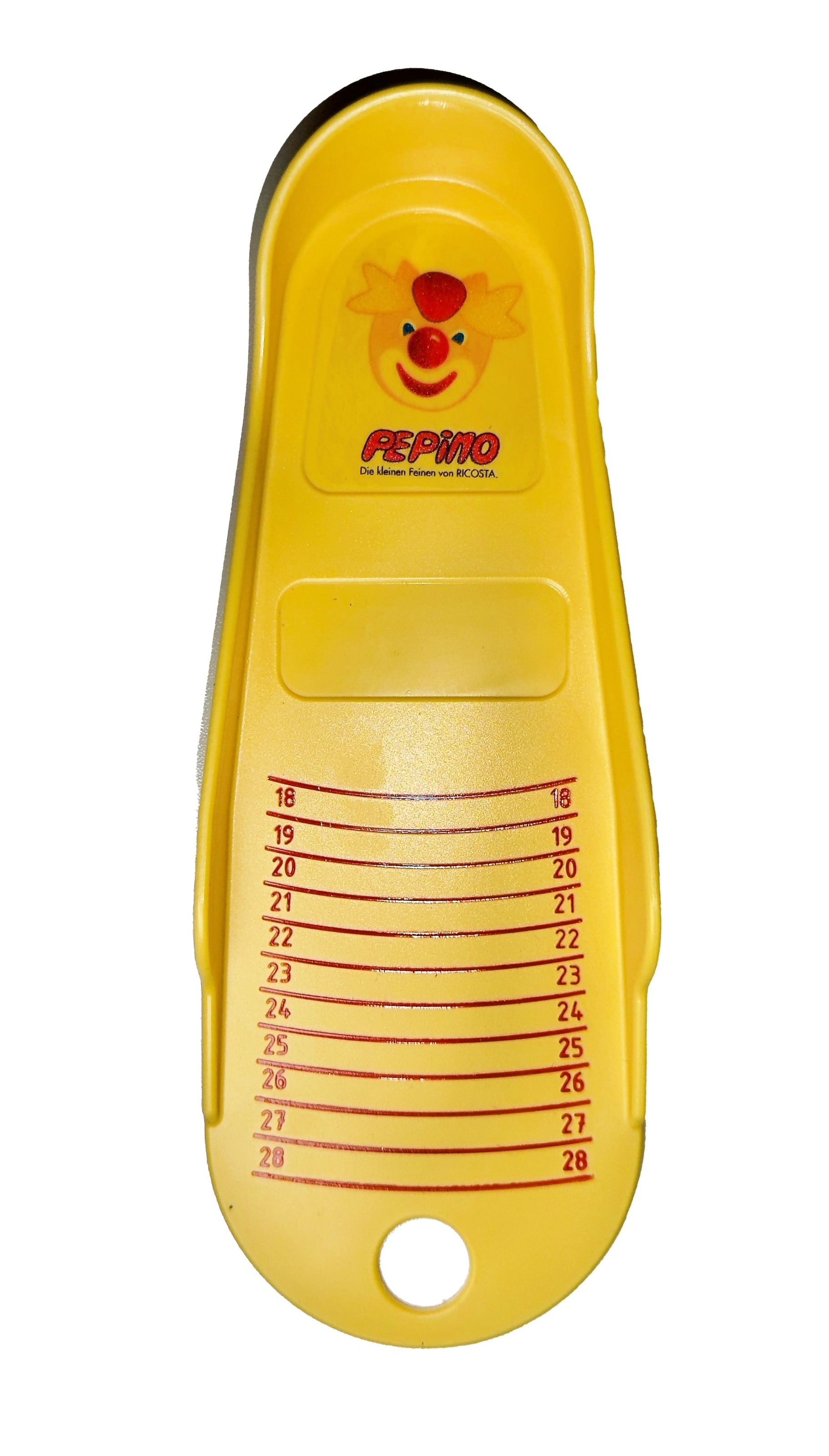 PEPINO by RICOSTA Fußmessgerät Fußmessschale bis Größe 28, Größenschablone zum Download