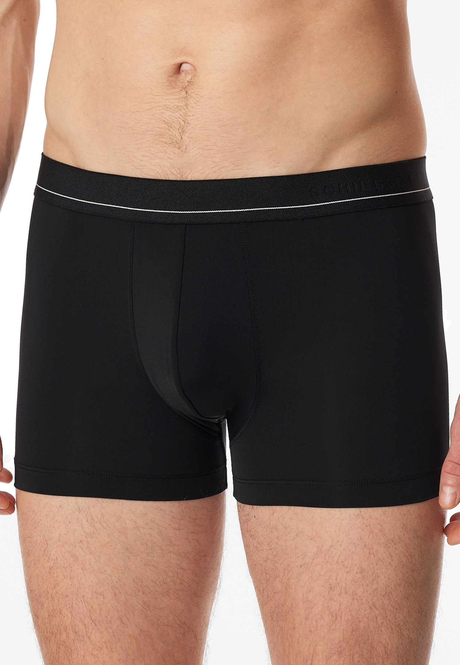 Schiesser Boxershorts »"Pure Micro"«, mit extra softem, überzogenem Bundgummi