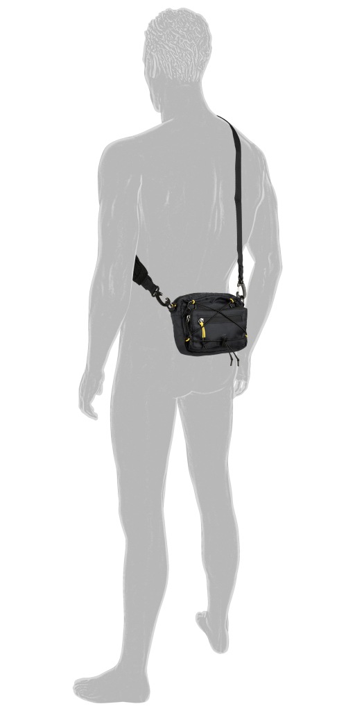 camel active Handtasche »Shores« Ultraleicht mit sportiver Schnürung abnehmbare Pouch & Reflektdetails