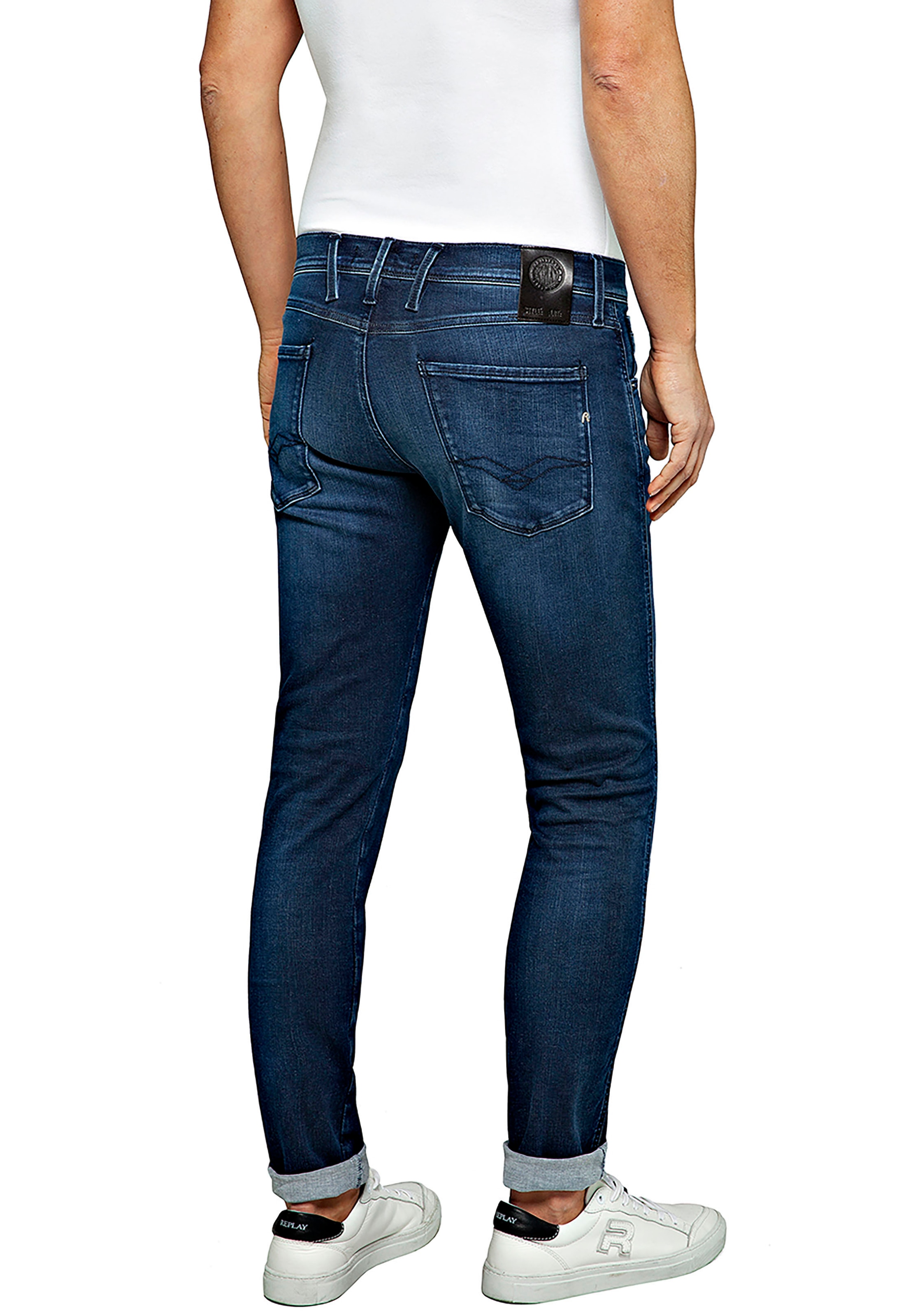 Replay Slim-fit-Jeans »ANBASS HYPERFLEX BIO«