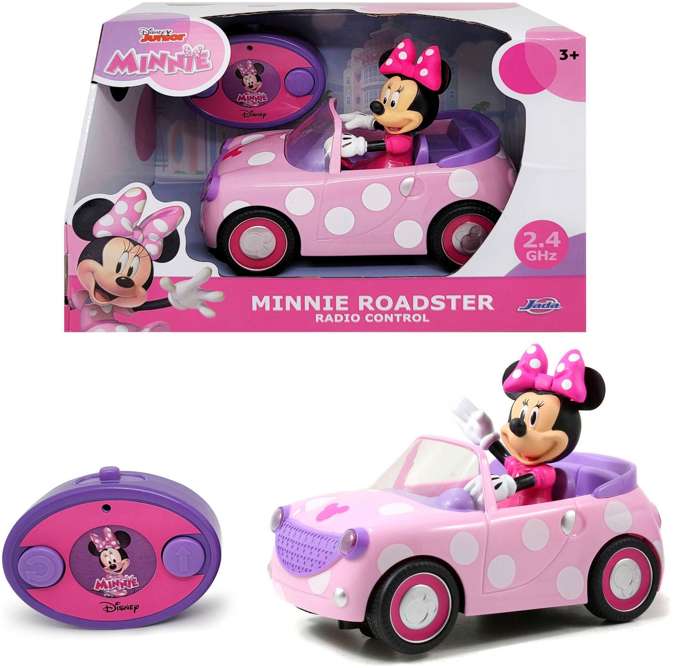 RC-Auto »Disney, Minnie Roadster, 2,4GHz«