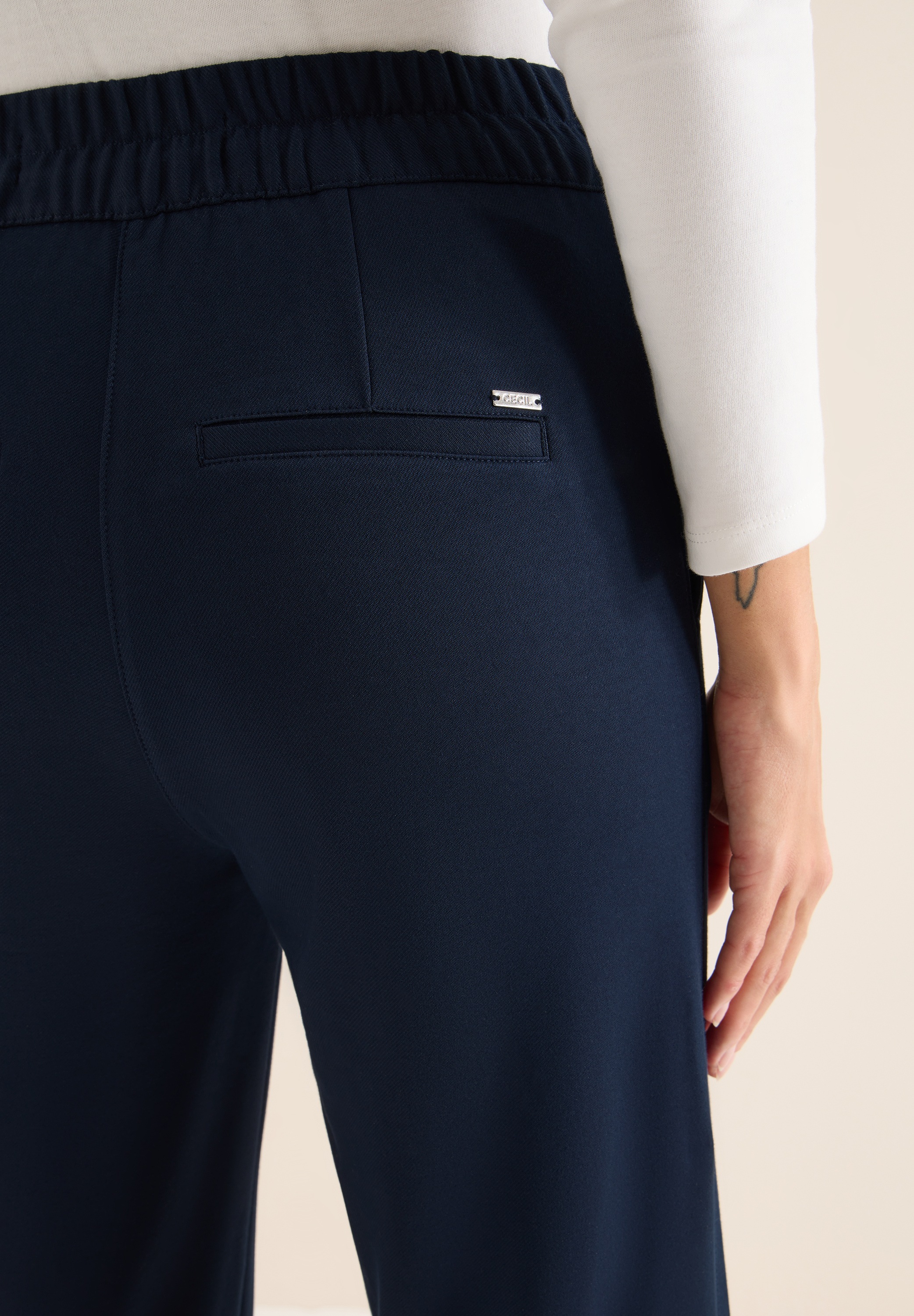 Cecil Stoffhose »Style NEELE«  Elastischer Bund mit Tunnelzug