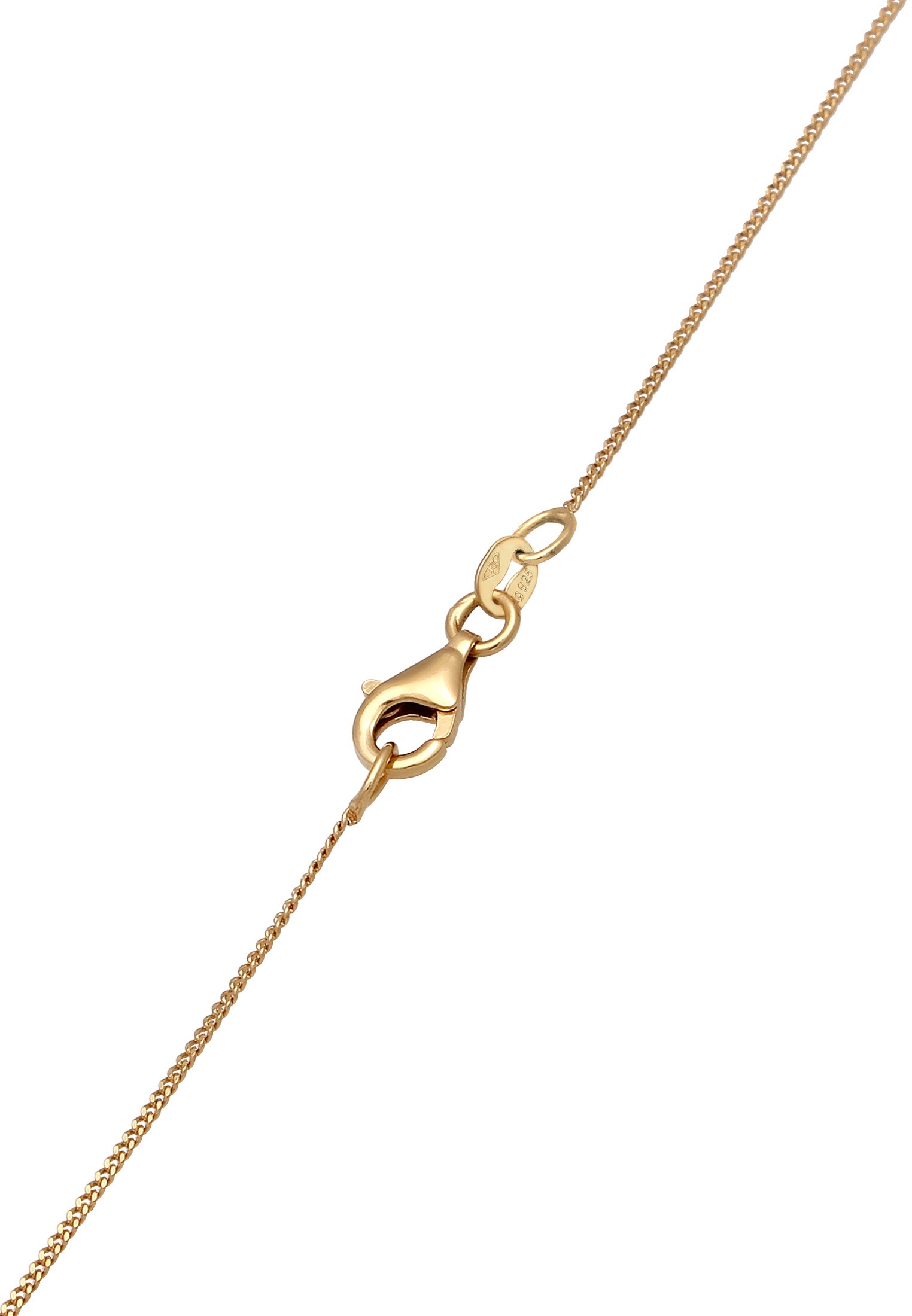 Elli Kette mit Anhänger »Halskette Anhänger Seestern 925 Sterling Silber vergoldet«