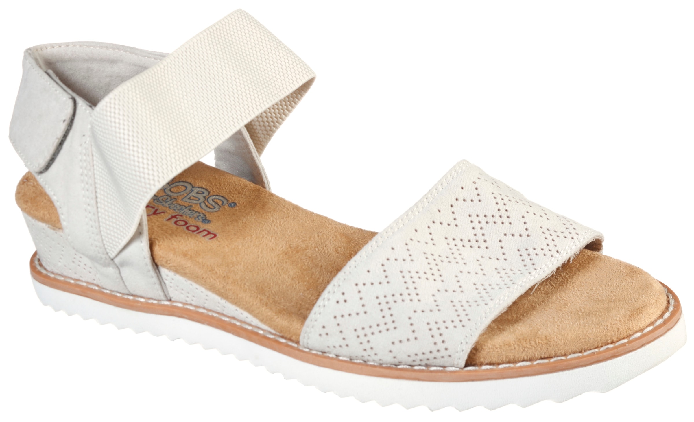 Skechers Keilsandalette »DESERT KISS«, Sommerschuh, Sandale, Keilabsatz, mit gepolsterter Innensohle