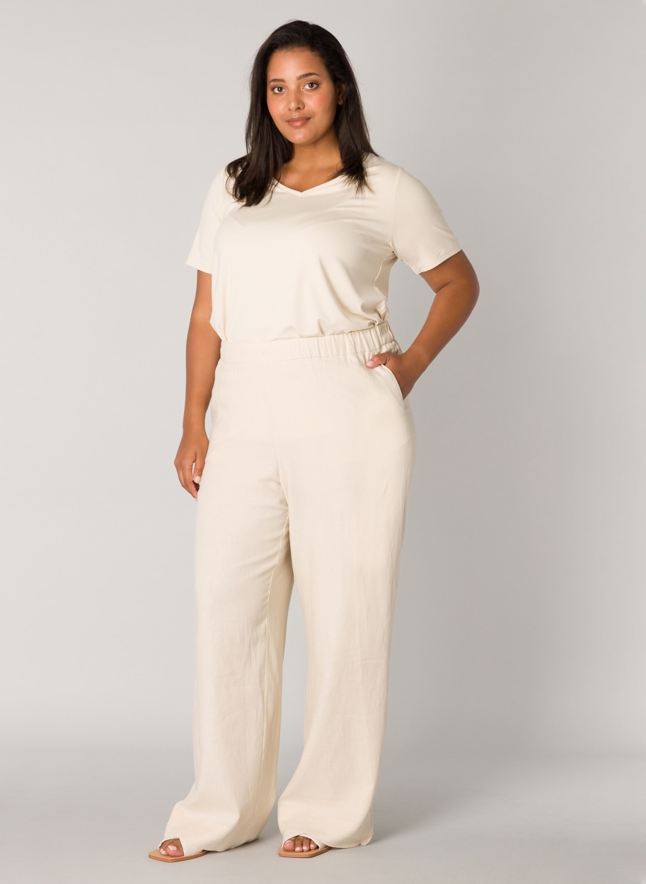 Base Level Curvy Leinenhose »Yula«